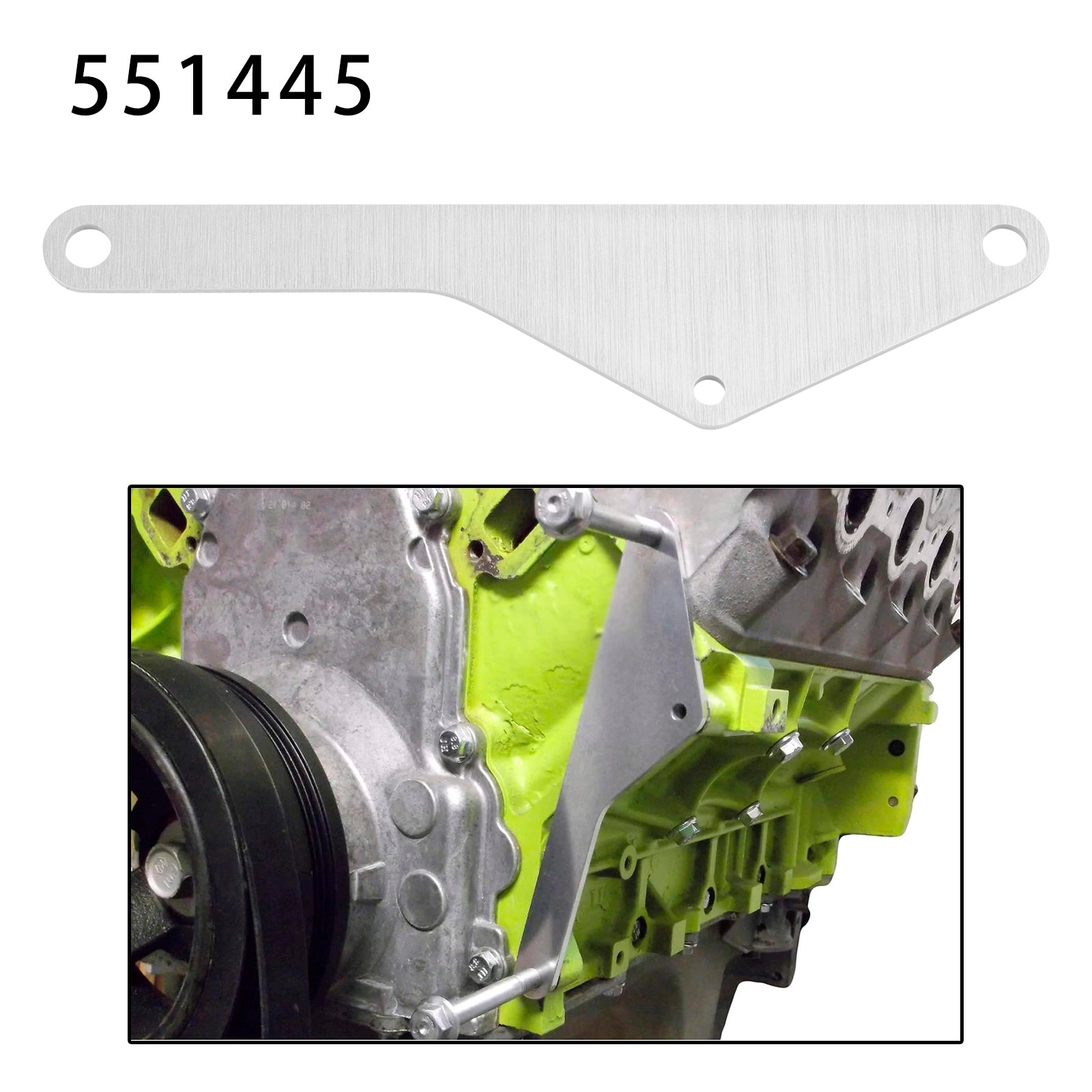 Iron Block Drill Template to Mount Alternator 551445 For LS Truck/SUV LS1 LSX