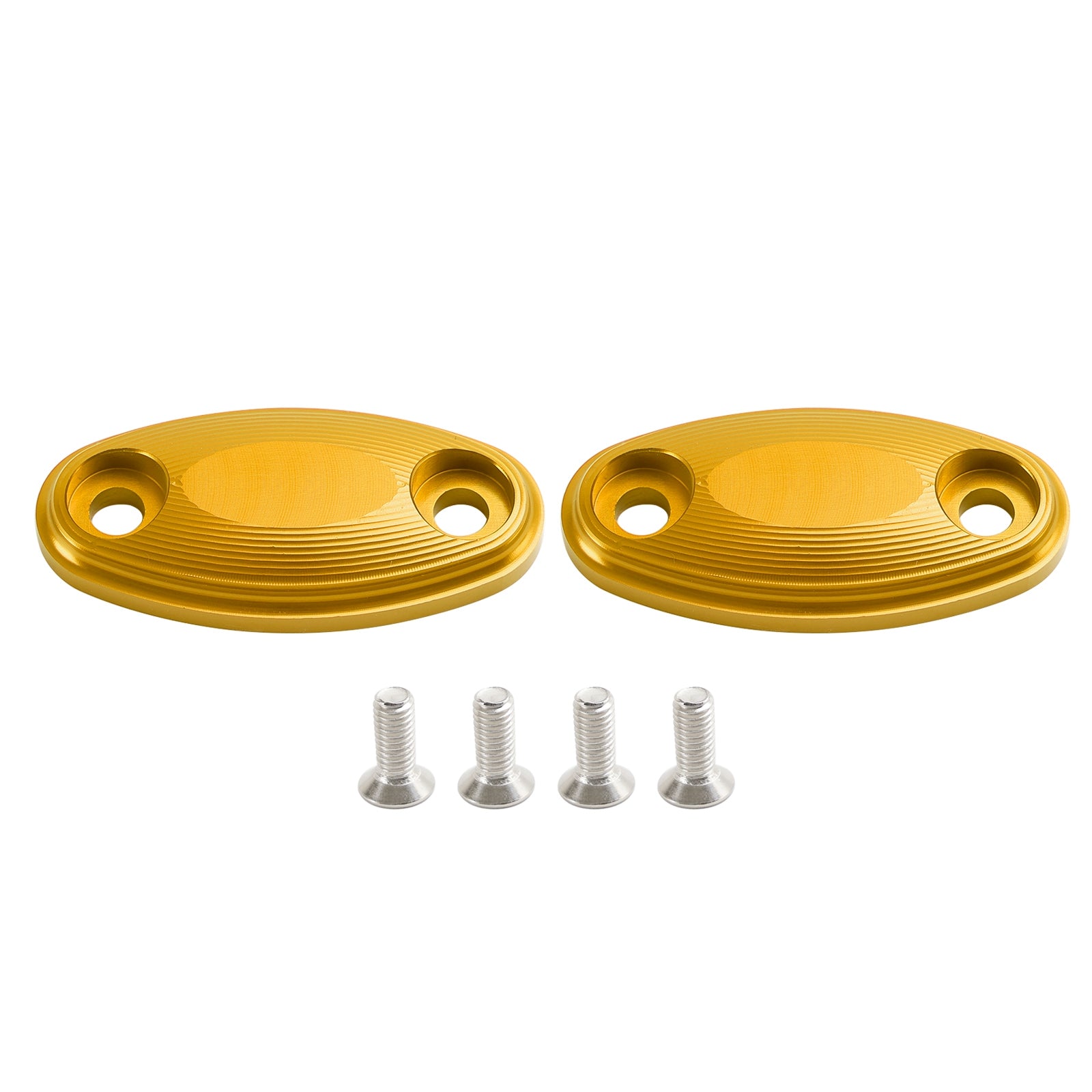 ALUMINUM MIRROR BLOCK OFF PLATES HOLE CAPS FOR HONDA CBR 650 F R 2014-2019