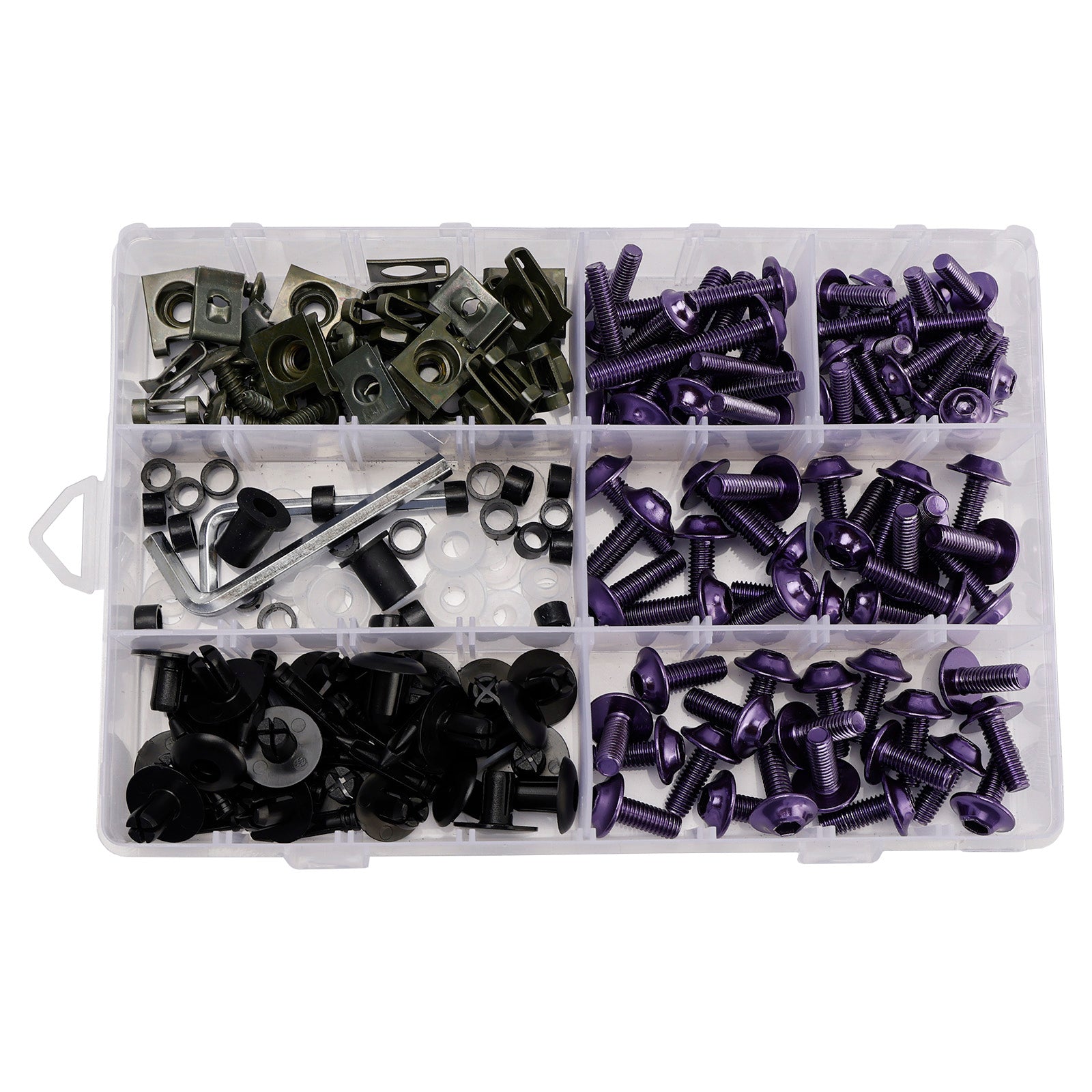 Kit carenatura iniezione Carrozzeria ABS adatto per Kawasaki ER-6F Ninja650 2020-2025