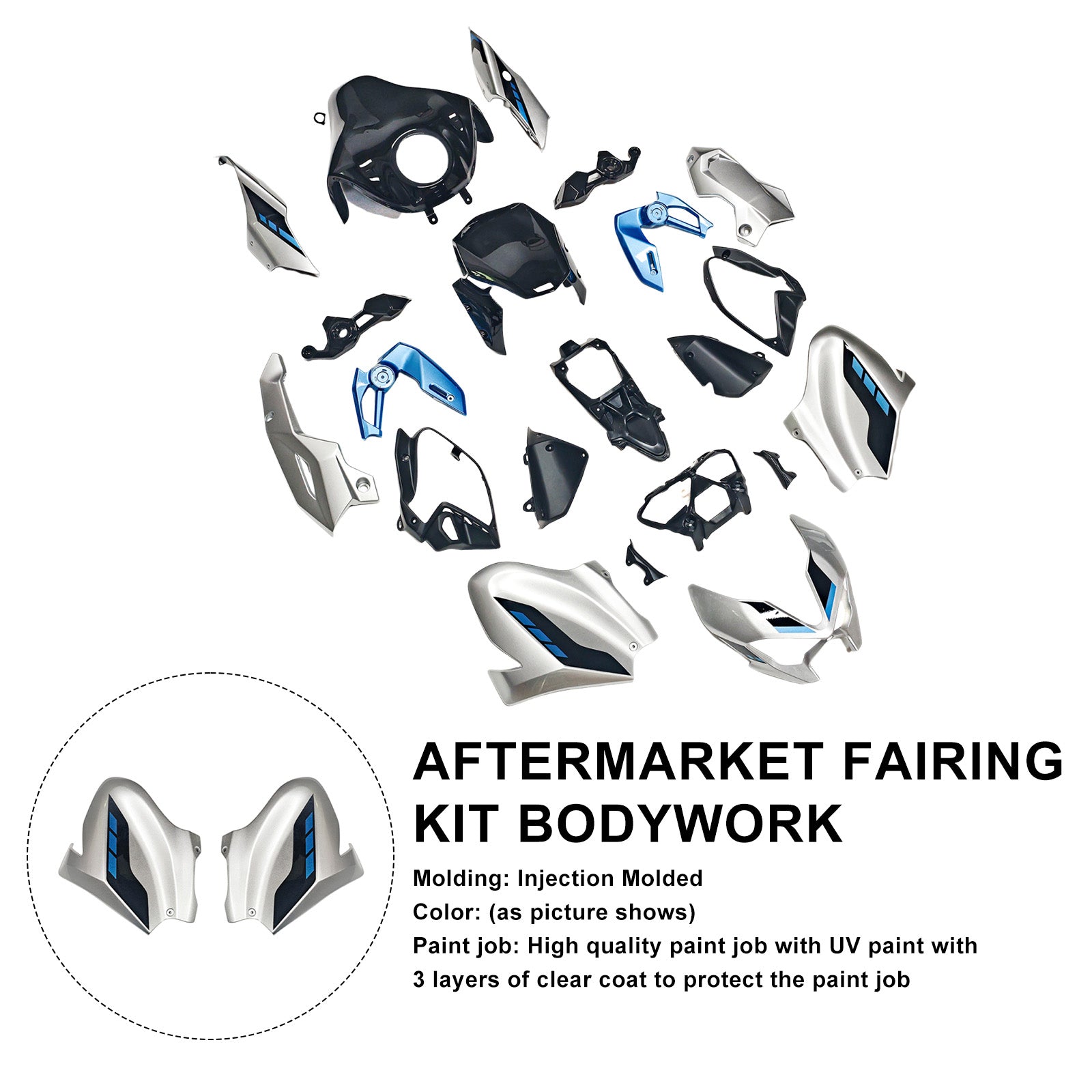 Injection Bodywork Fairing Kit for Kawasaki Z900 2025-2026