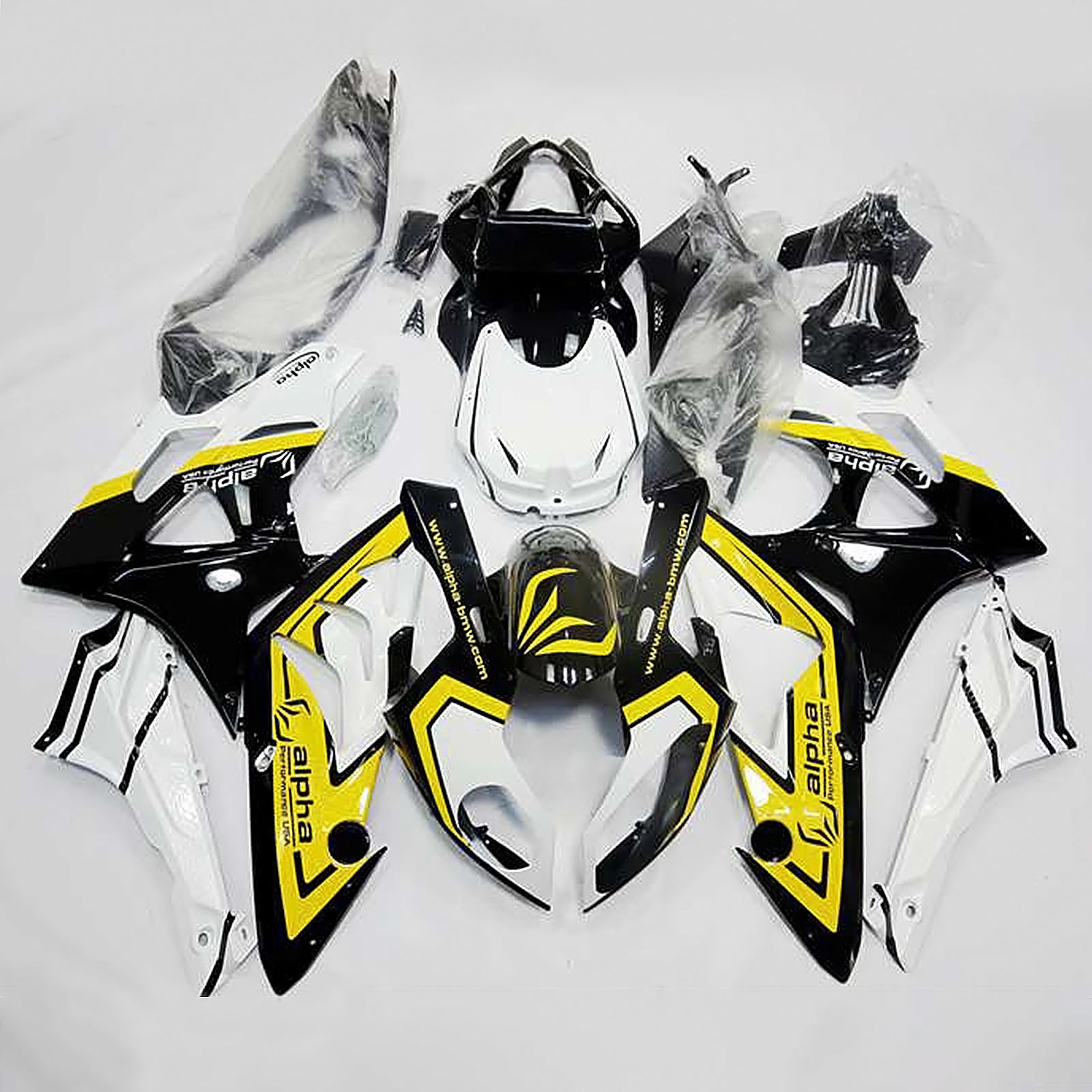 2009-2014 BMW S1000RR Injection Fairing Kit Bodywork Plastic ABS