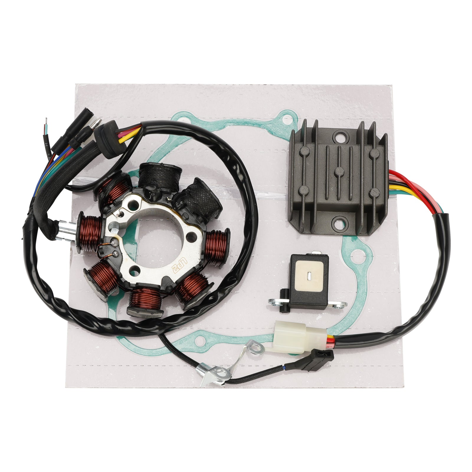 Magneto Spoel Stator + Spanningsregelaar + Pakking Assy Voor Honda NX 200 XL 200 CTX 200 XR 200 R