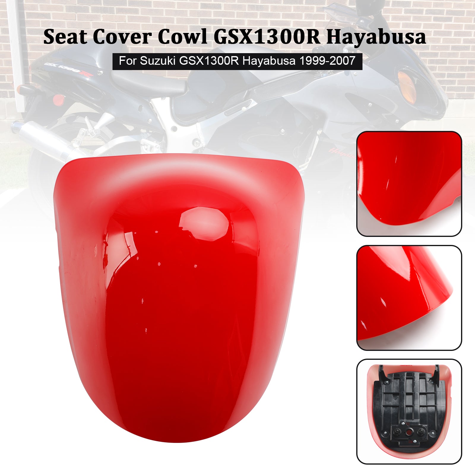 Rear Seat Fairing Cover For Suzuki GSX1300R GSX-R1300 Hayabusa 1999-2007