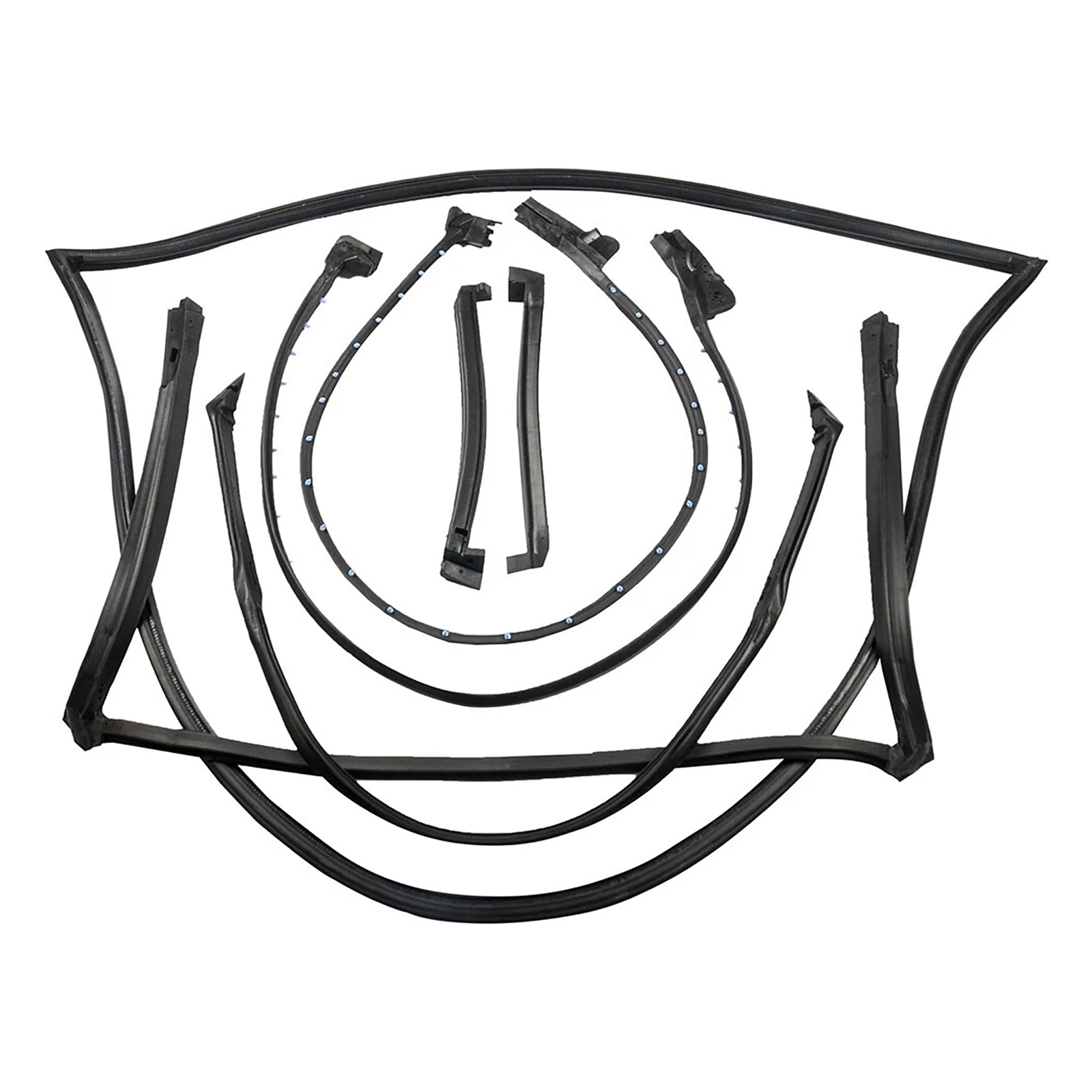 Seal Weatherstrip Kit Waterproof  9096GGW For Chevrolet Corvette C4 Coupe 90-96