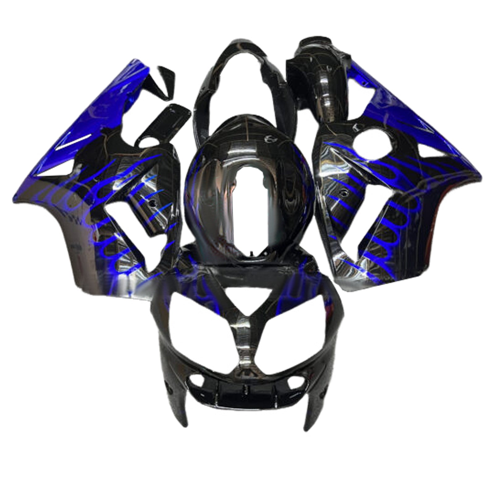 Injectiekuipkit Carrosserie Kunststof ABS geschikt voor Kawasaki ZX12R 2002-2005