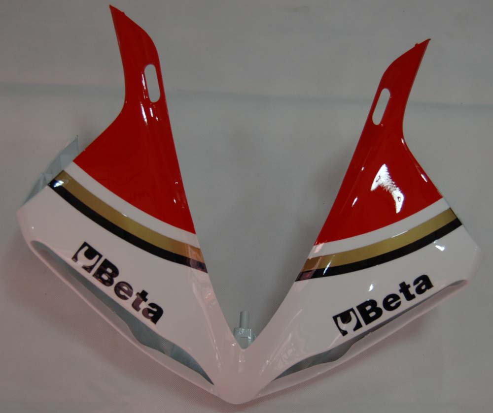 2009-2011 Yamaha YZF-R1 White Red Lucky Strike Racing Fairings Generic