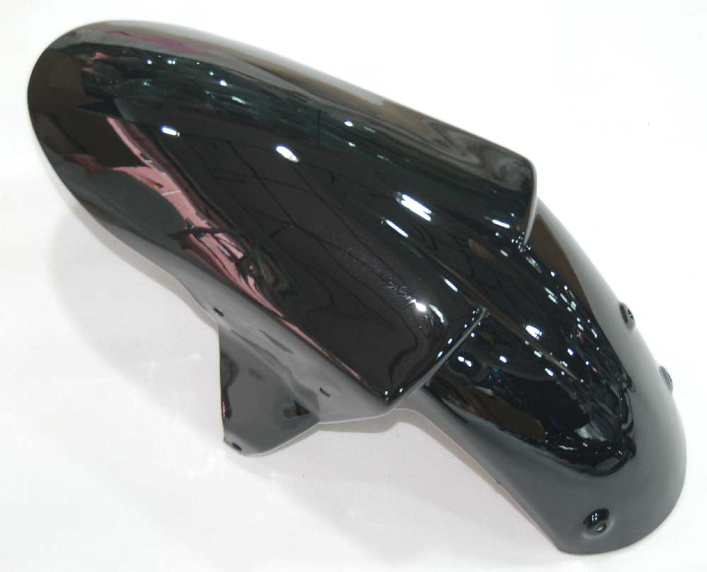 2006-2007 Kawasaki ZX 10R Carénages de course noirs génériques