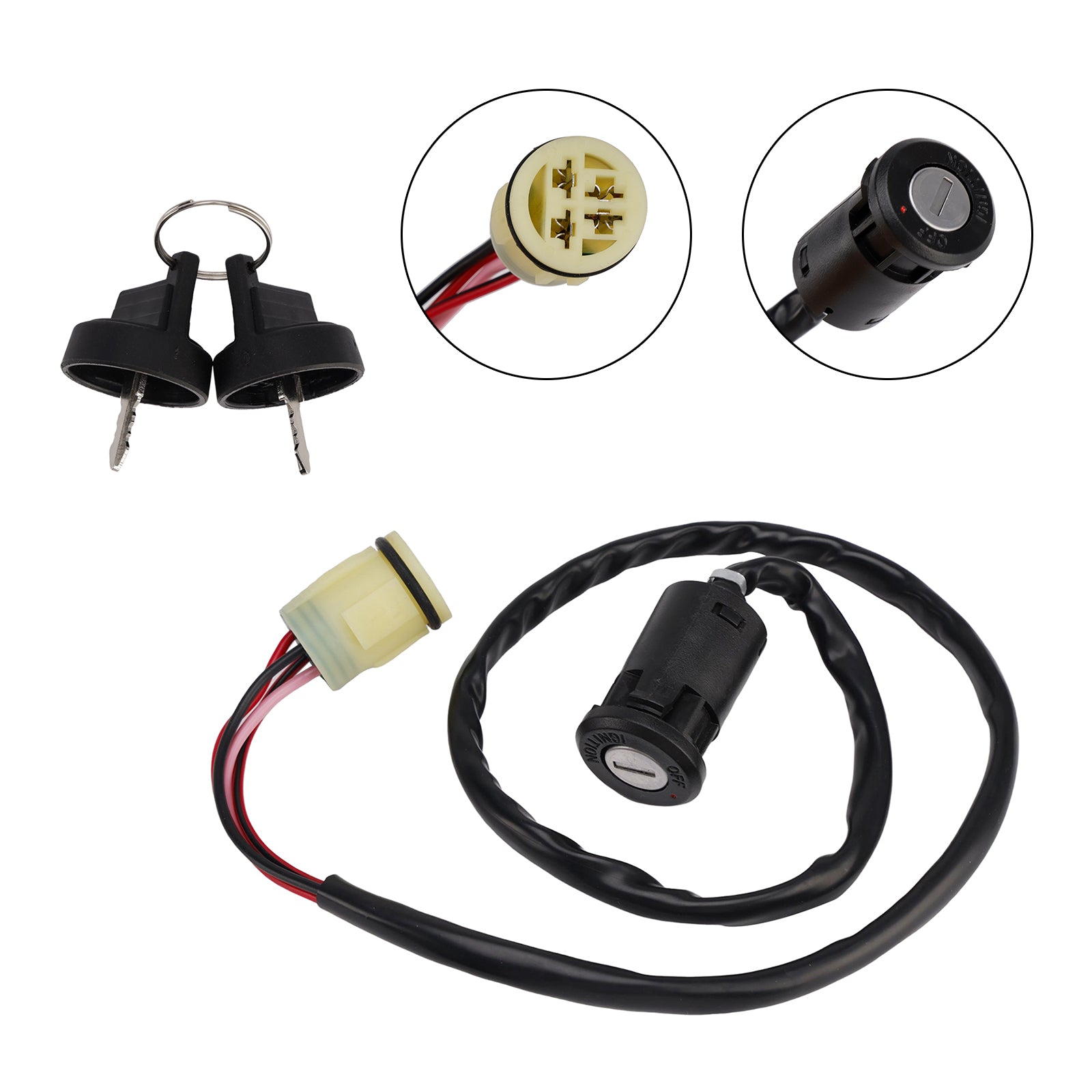 Interrupteur à clé d'allumage 35100-Hp0-A00 pour Honda Trx500 2005-2006 420 450 650