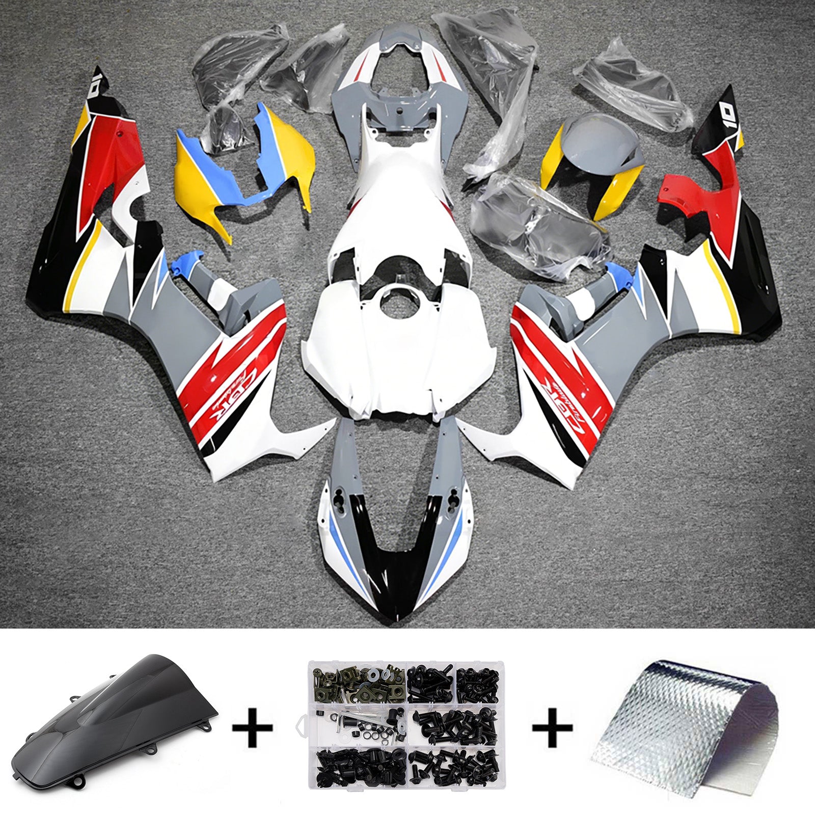 Injection Fairing Kit Bodywork Plastic ABS For Honda CBR1000RR 2017-2025