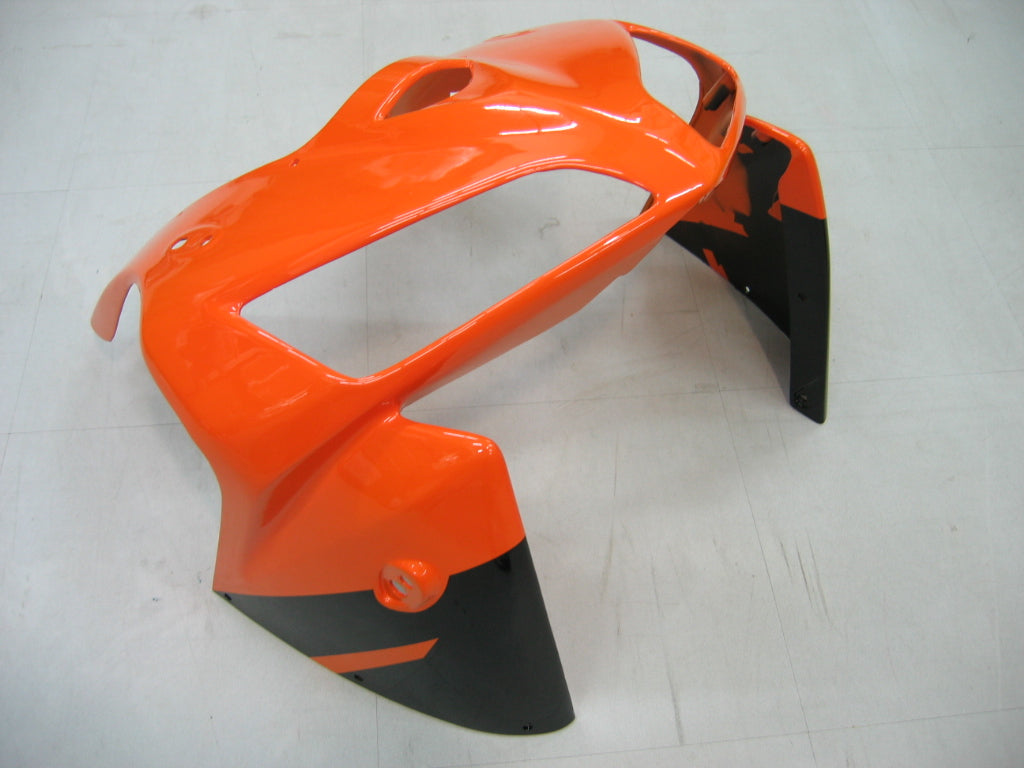 2005-2006 Honda CBR 600 RR Orange & Black CBR Honda Racing Fairings Generic