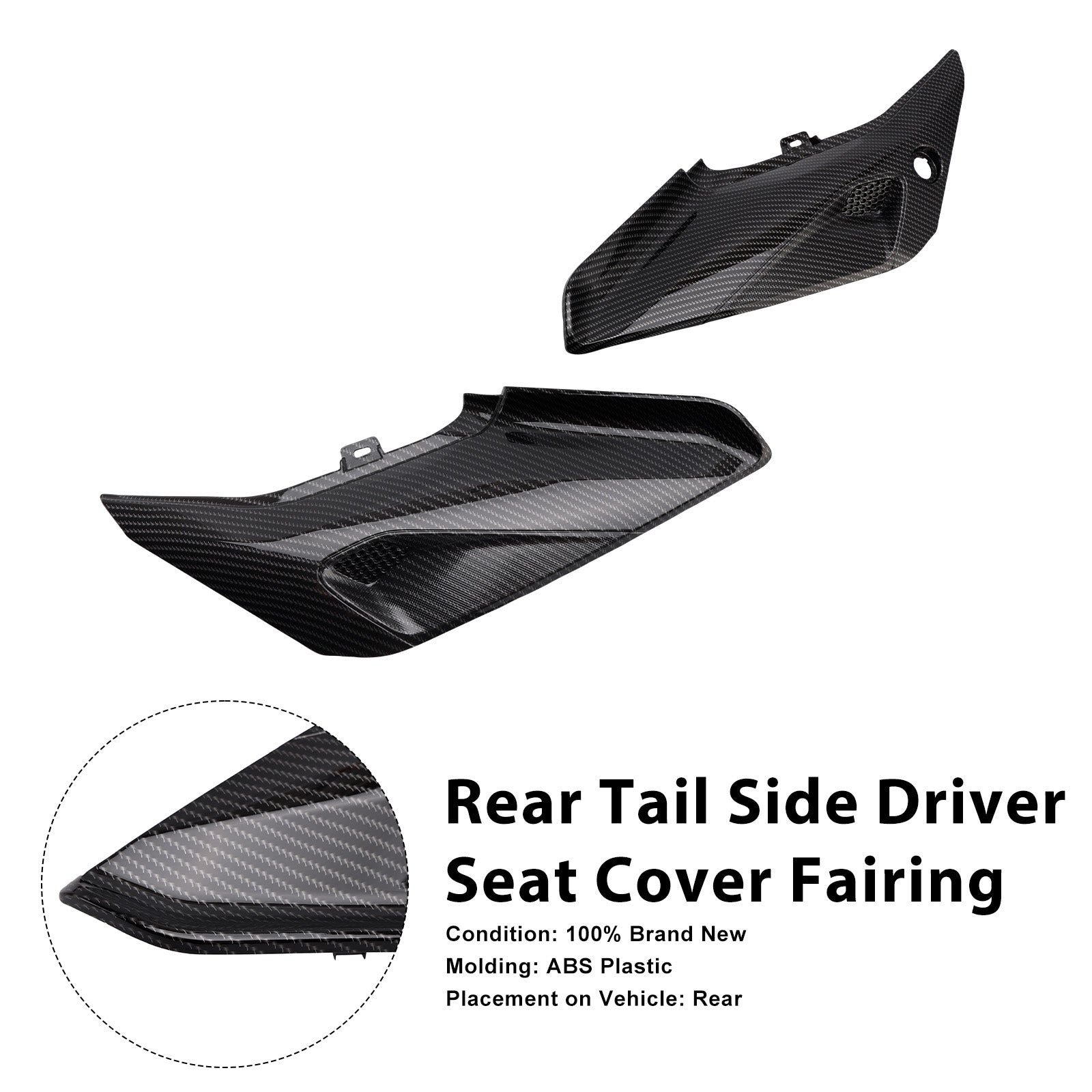 Side Seat Panel Fairing Cowl For Trident 660 2022-2026