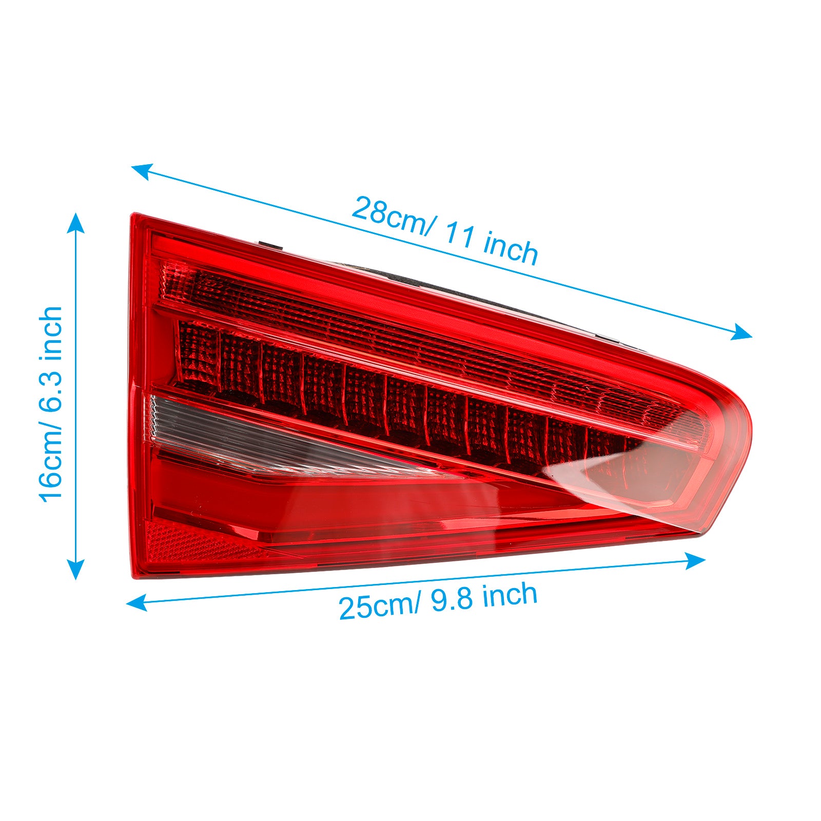 Left Inner Rear Tail Light Lamp 8K5945093AC For Audi A4 B8.5PA 2013-2016