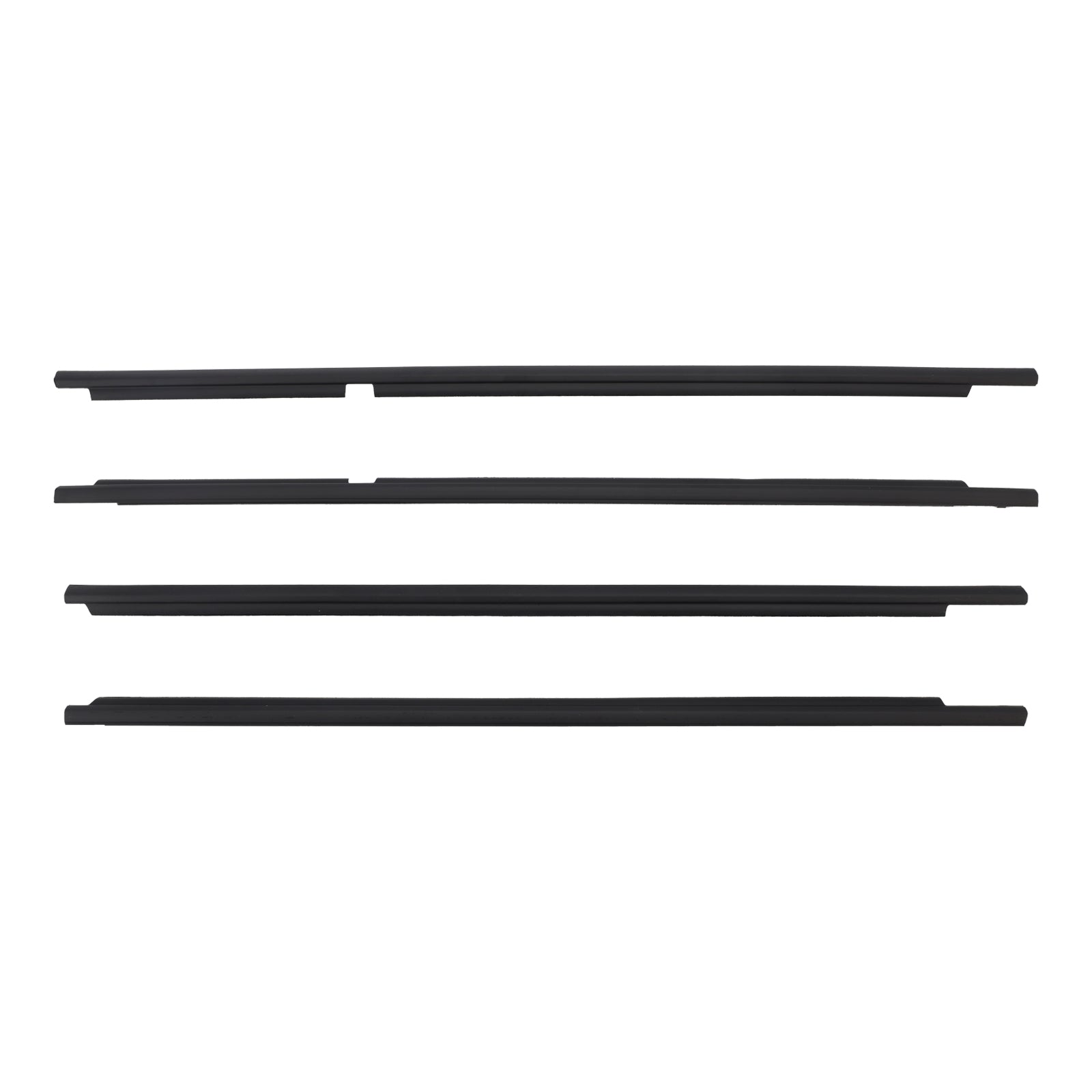 2008-2015 Toyota Land Cruiser LC 200 4PCS Deurglasriem Buitenste lijstafdichting