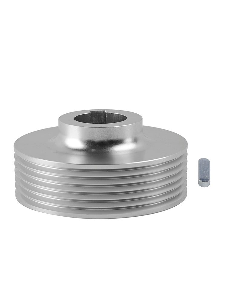 22-560/580 Polia com chave O OD é de 56 mm e o furo é de 17 mm