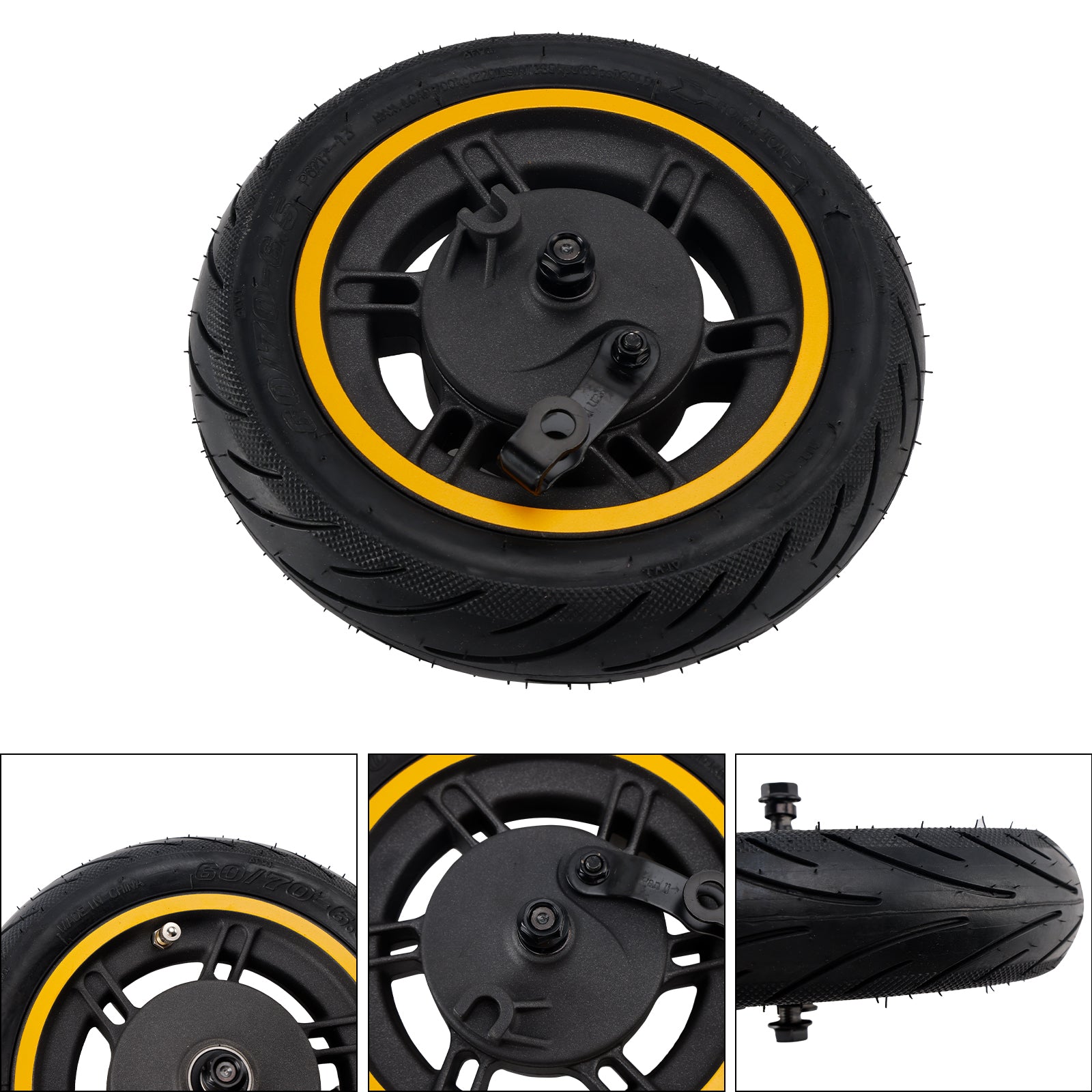 10" Massief voorwiel 60/70-6.5 scootervervanging voor Ninebot Max G30