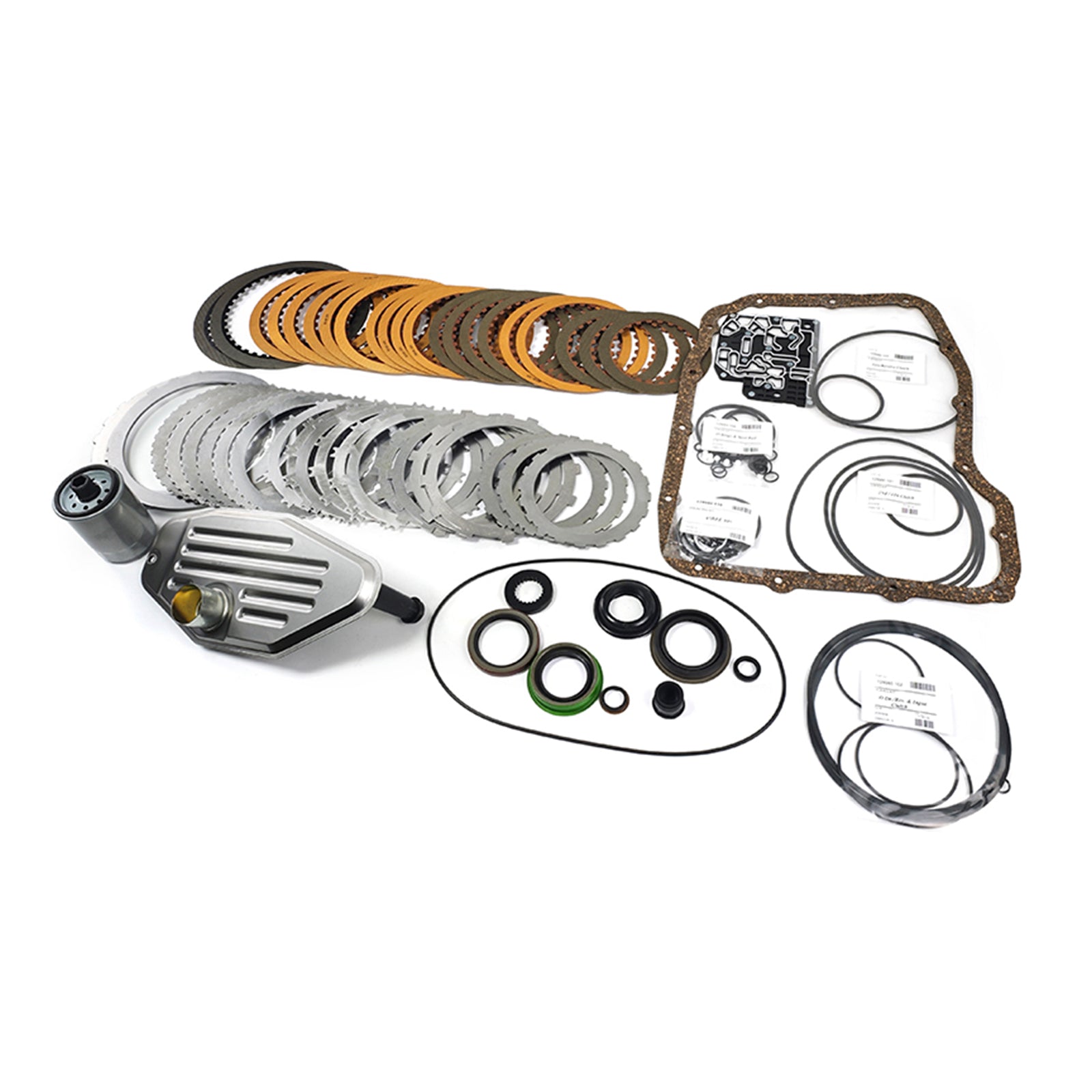45RFE 65RFE 545RFE Super Master Rebuild Kit w/4WD Filter Friction Steel 99-Up