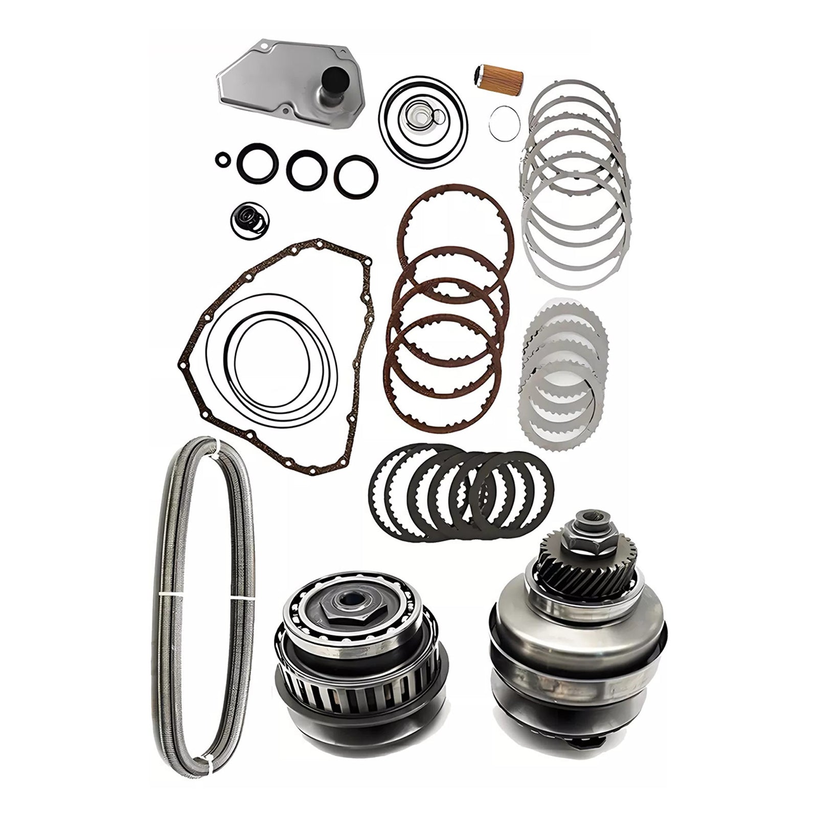 2011-2015 SUZUKI SOLIO L4 1.2L Transmissie Master Revisie Kit & Katrolset met riem JF015E RE0F11A