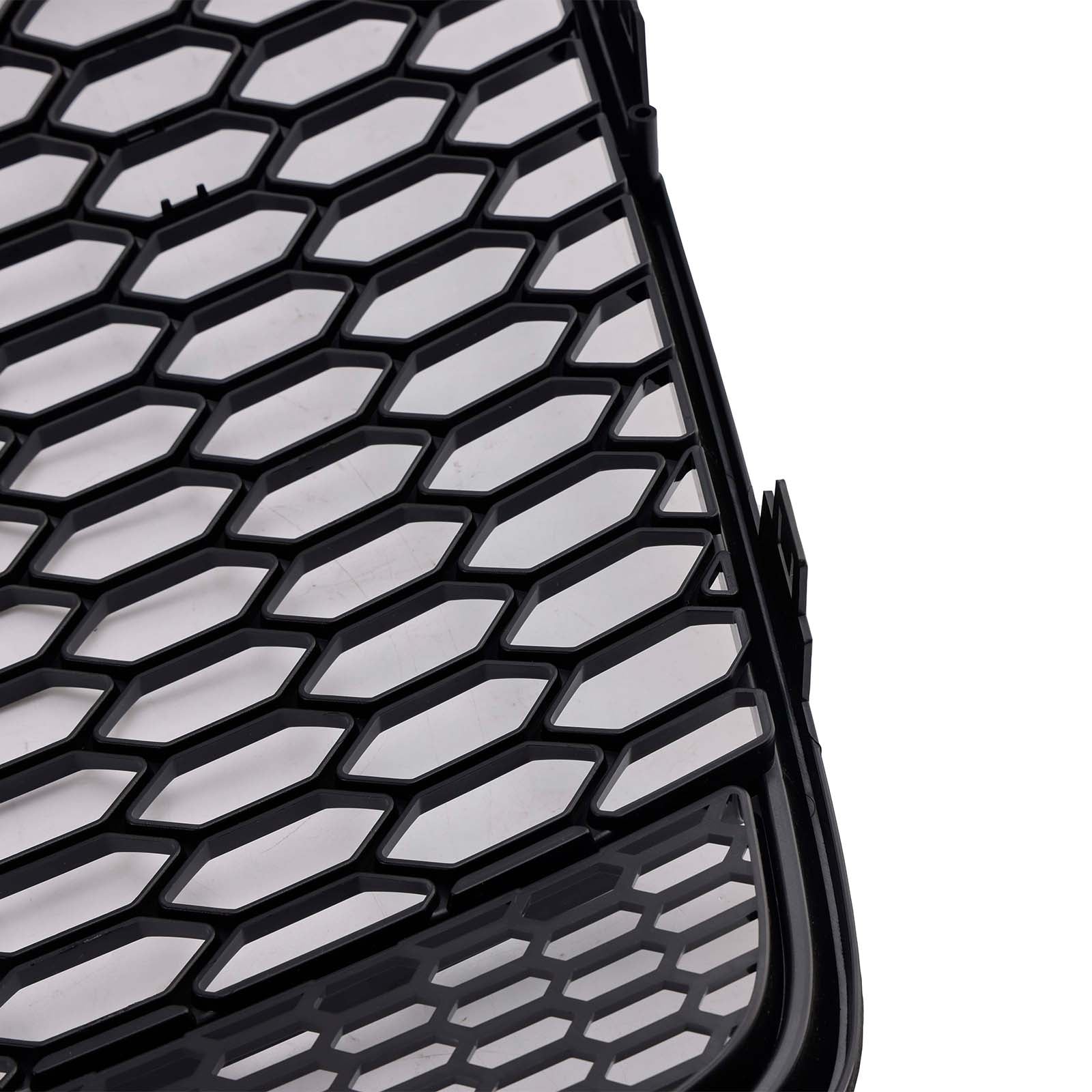 2005-2015 Fit for Audi Q7 Gloss Black Front Bumper Radiator Vent Mesh Grill Grille