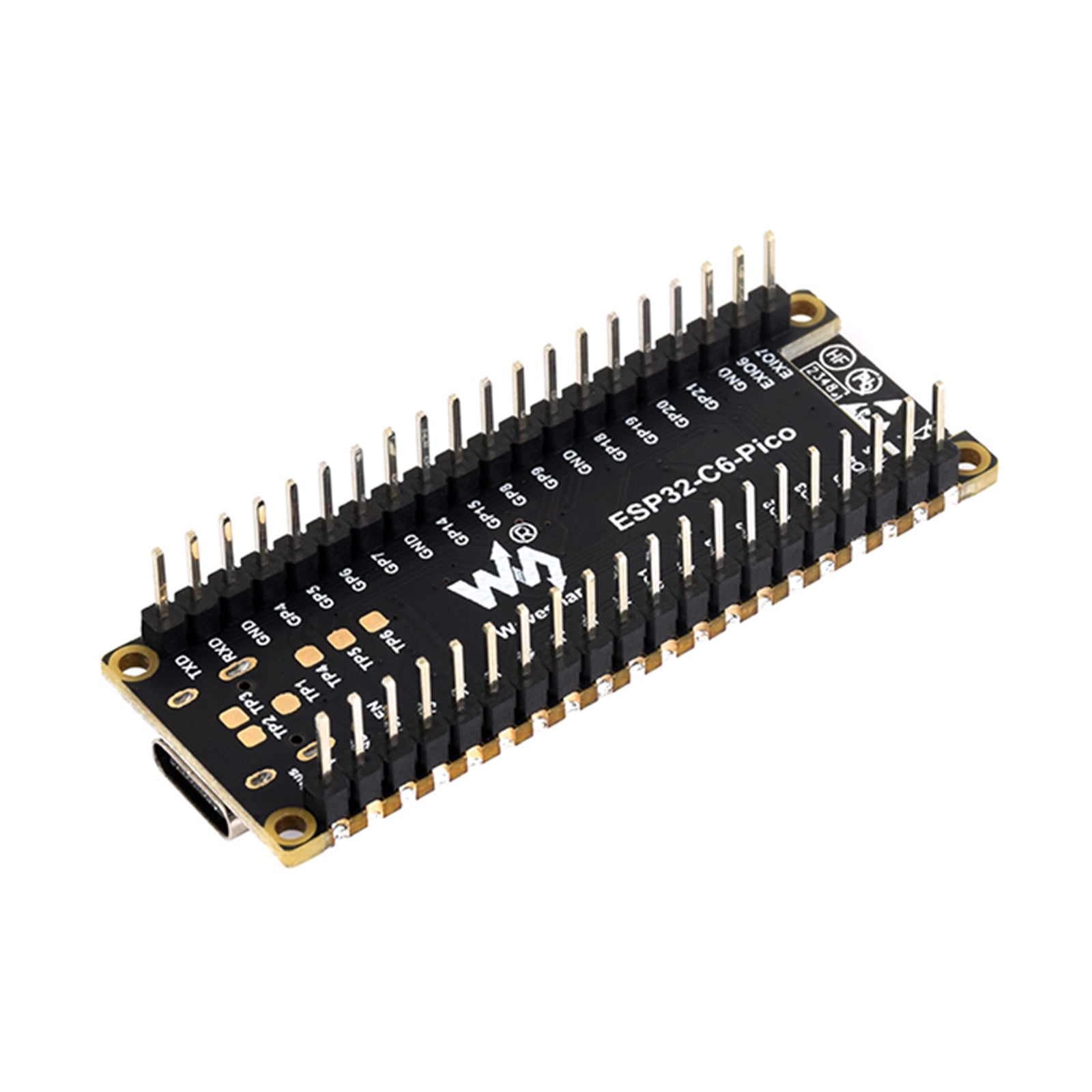 ESP32-C6 Microcontroller-ontwikkelbord 160 MHz Single Core-processor Pi Pico