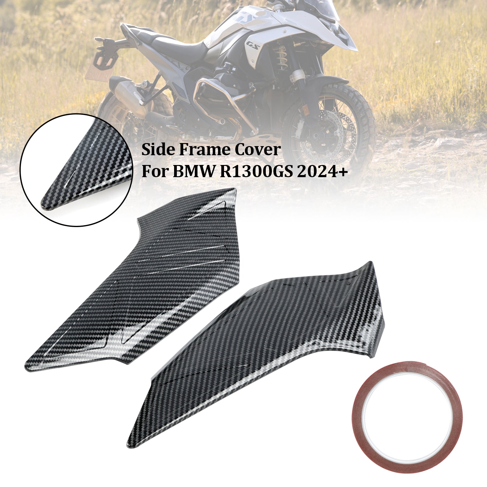 Side Frame Panel Guard Protector Fairings Cover Fit For BMW R1300GS 2024+