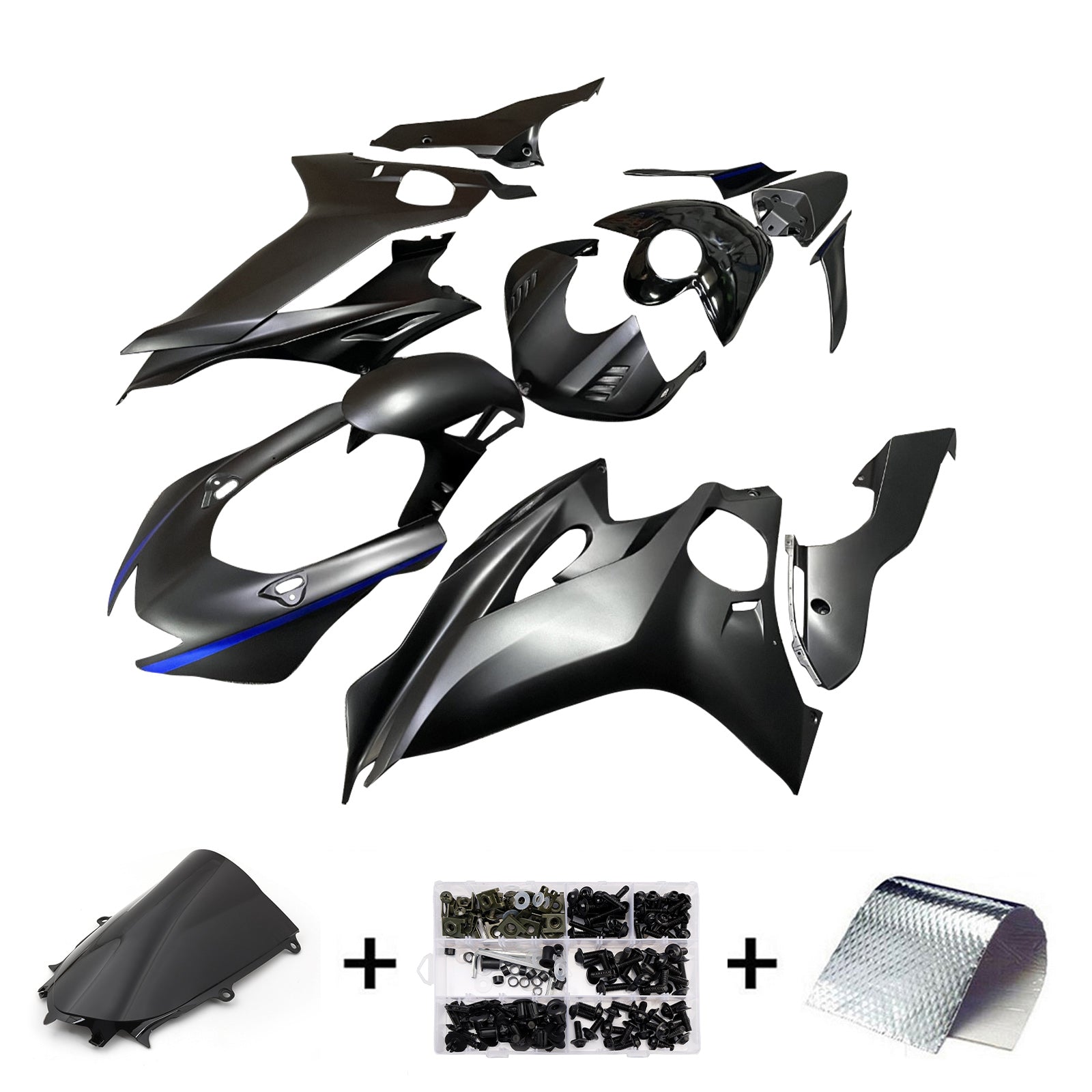 Injection Fairing Kit Bodywork Plastic ABS fit For Yamaha YZF-R6 2017-2023
