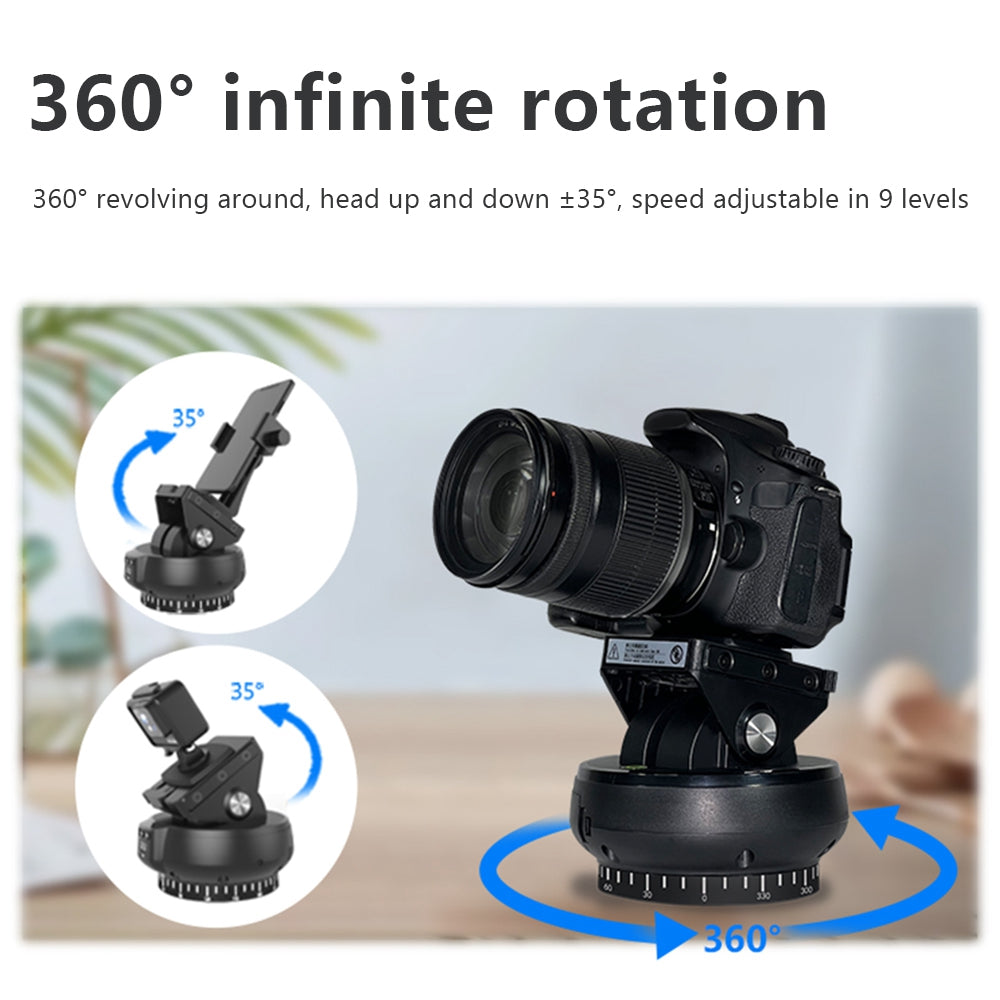 360° Panoramic Rotating Pan and Tilt Head Suitable for mobile Phones/Cameras etc