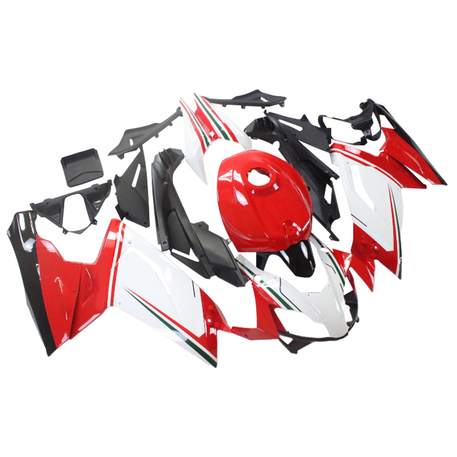 Einspritzverkleidungssatz Karosserie Kunststoff ABS passend für Aprilia RS125 2006-2011