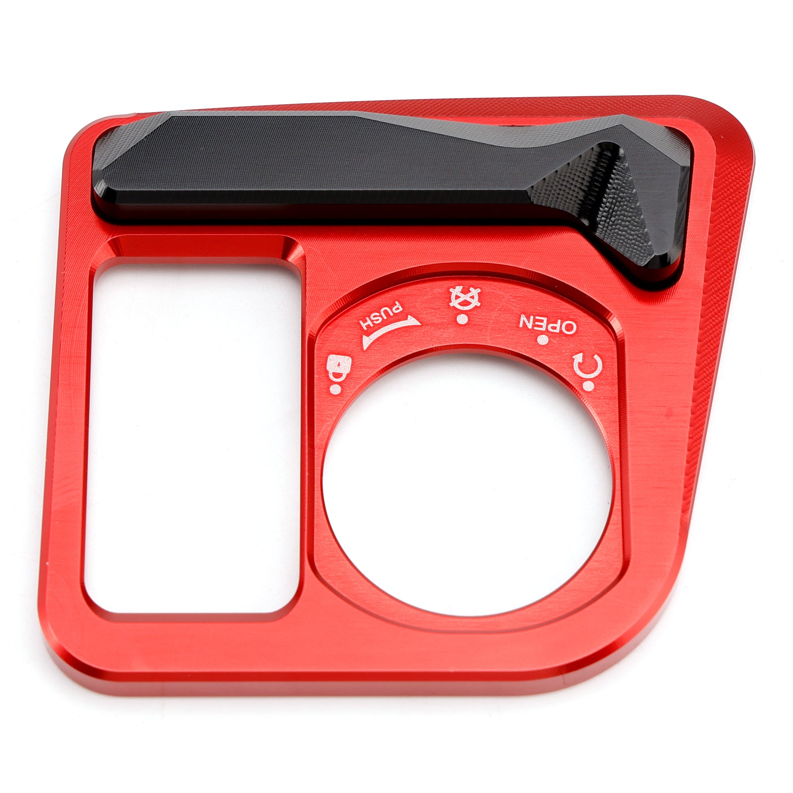 Couvercle de cylindre de clé en aluminium rouge, pour Honda PCX125 PCX160 2021 – 2024
