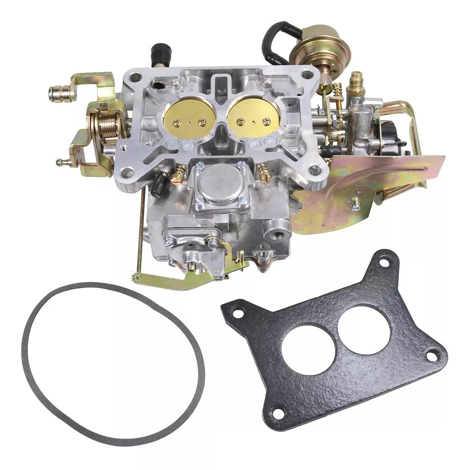 2 Vat Carburateur Carb 2100 Voor Ford 400 302 351 Cu Jeep Motor 2150