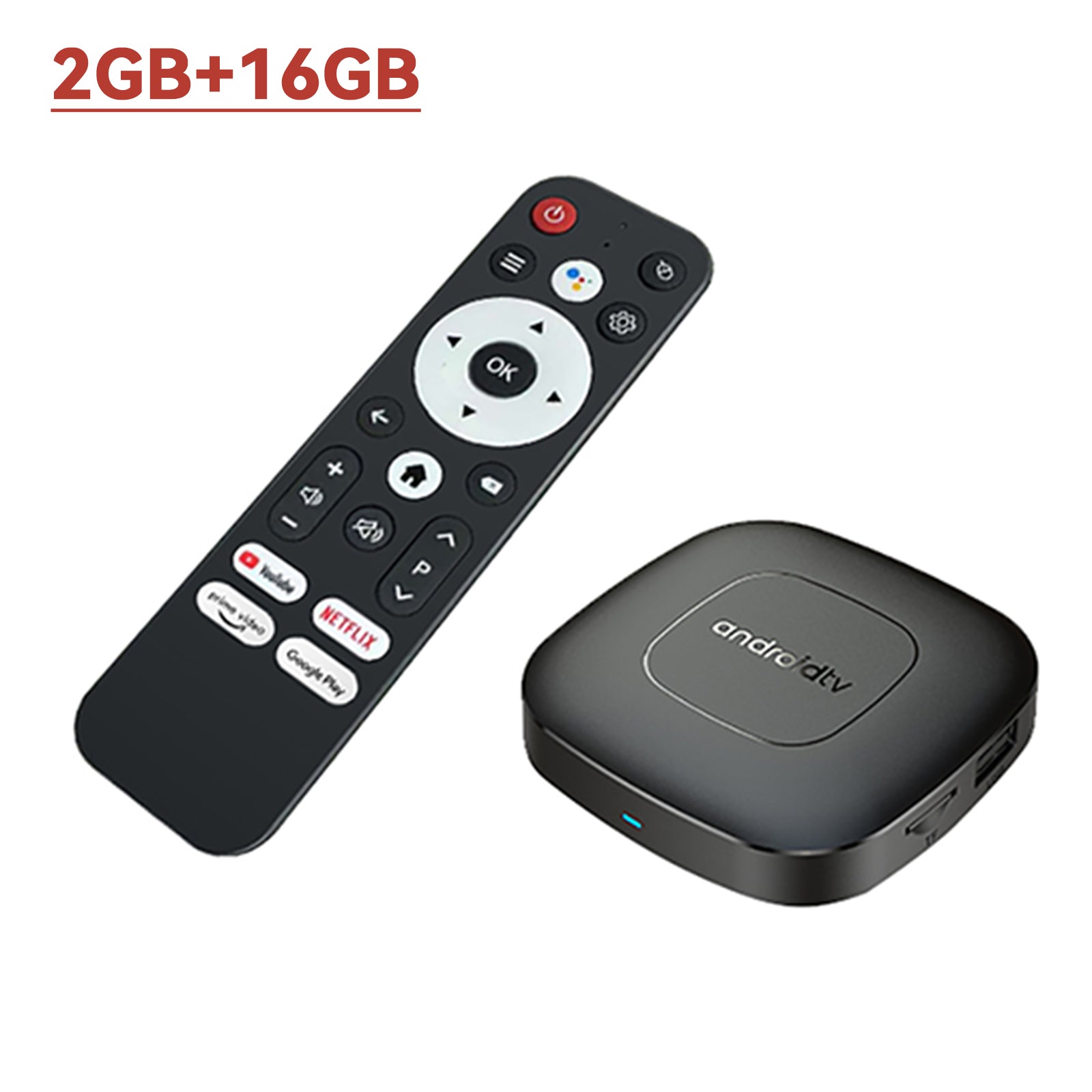 Android 13 Mortal T1 TV BOX Ram 2GB ROM 8/16GB Reproductor multimedia Receptor Set top BOX