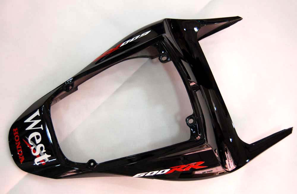 2009-2012 Honda CBR 600 RR Black West CBR Racing Carénages Générique