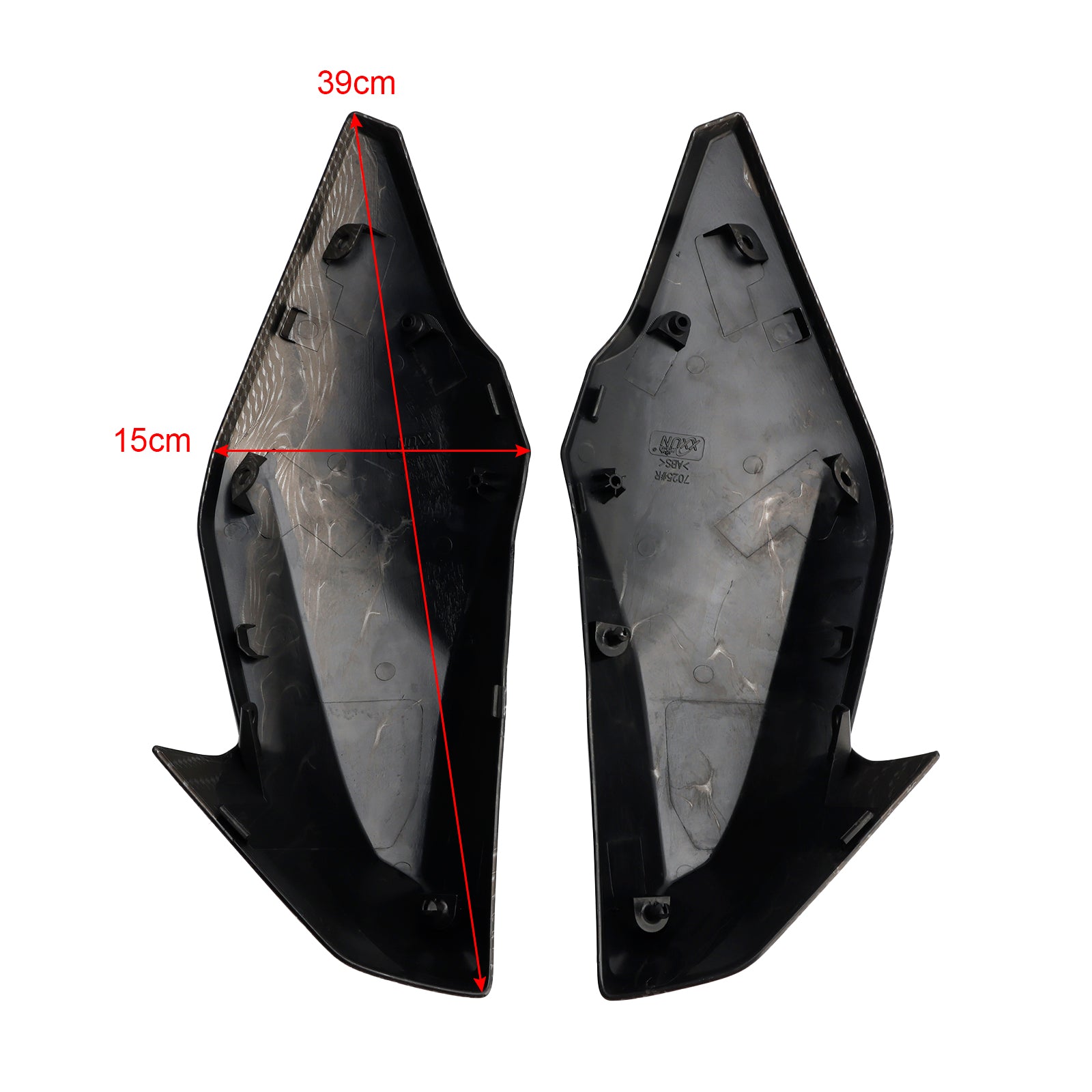 Capot de panneau de carénage de garniture de gaz de réservoir latéral avant pour Kawasaki Z650 2017 2018 2019