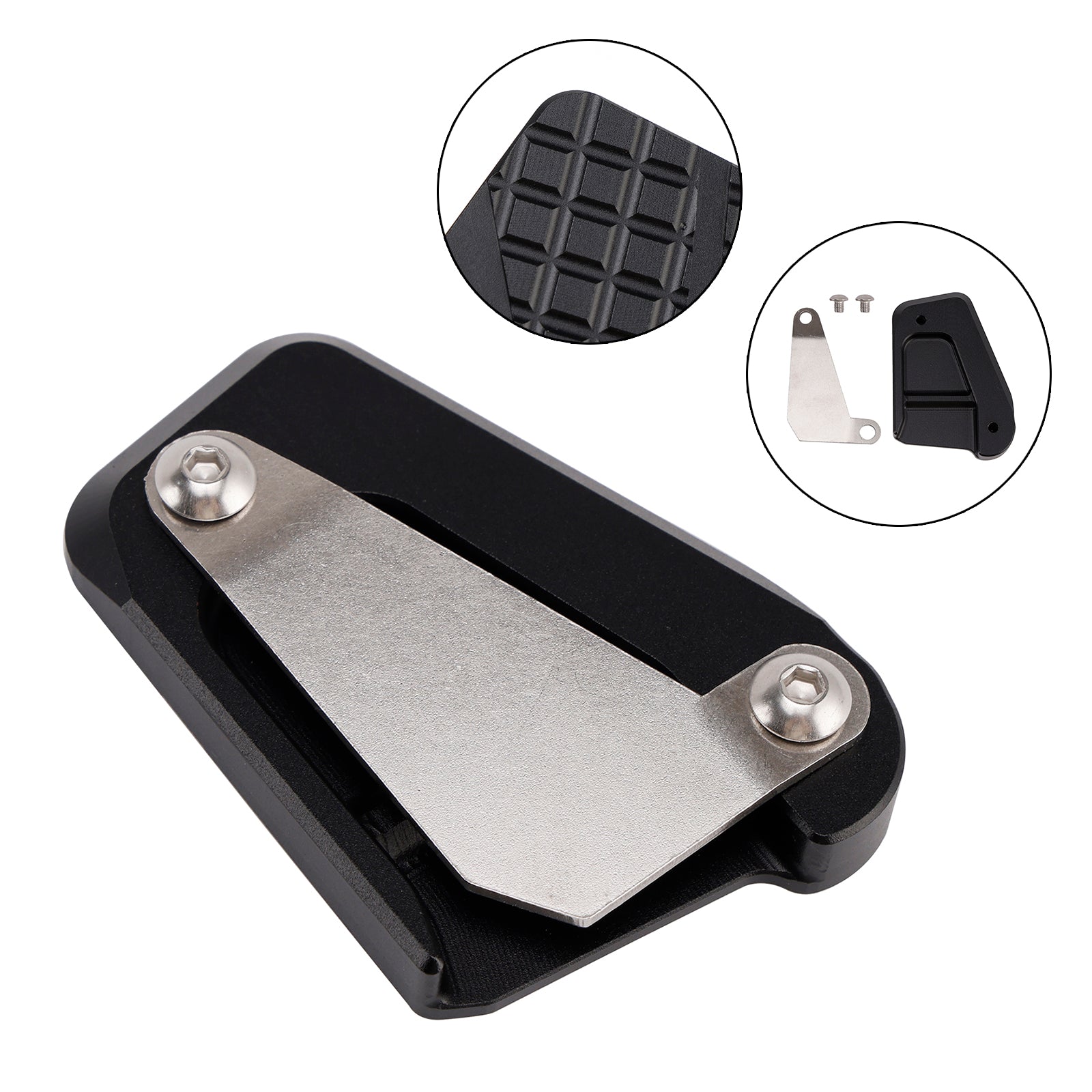 Cnc Brake Pedal Extension Peg Enlarger Pad For Bmw R1300Gs 2023-2025 24 Silver