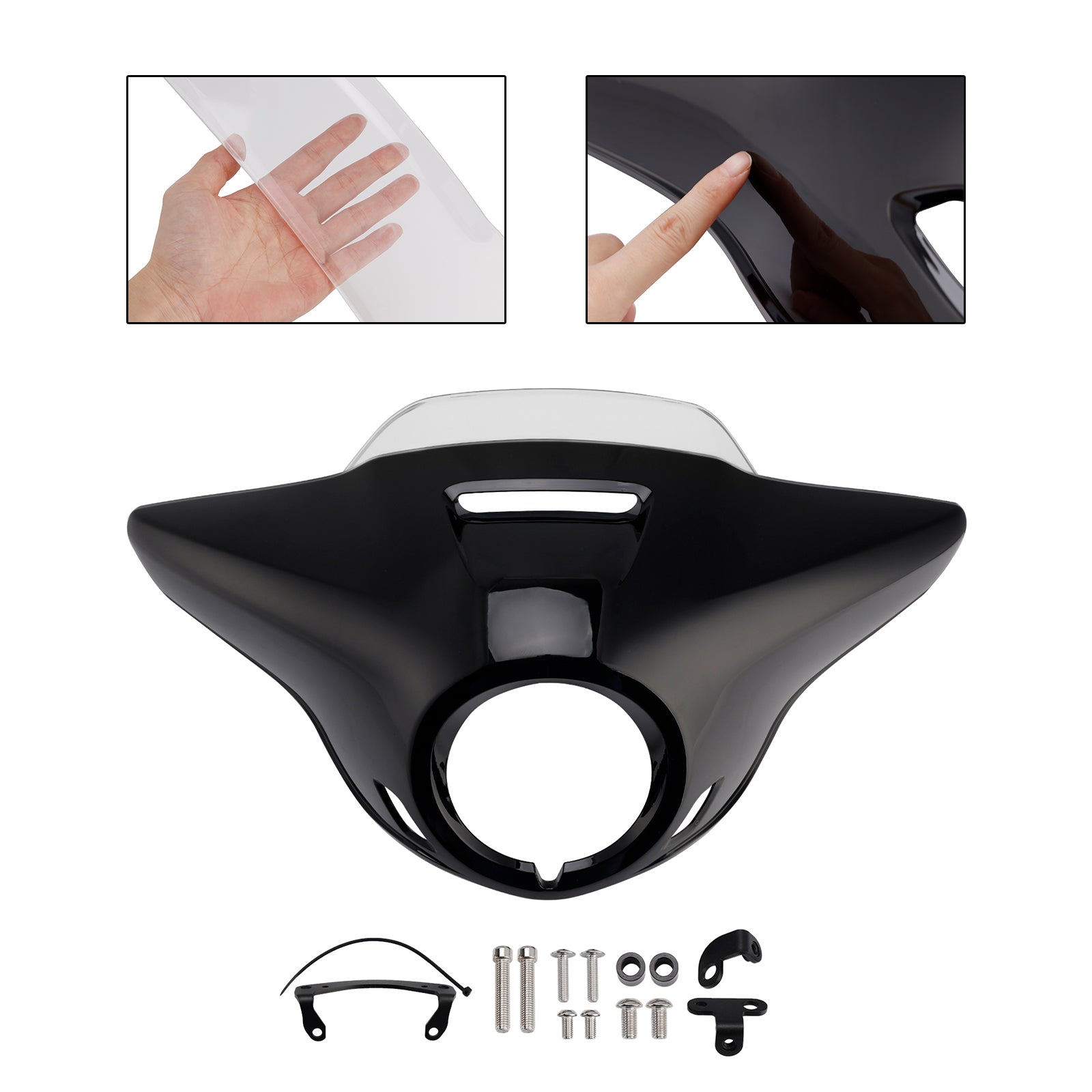 Windshield WindScreen Headlight Fairing fit for HONDA CM300 CM500 2021-2024