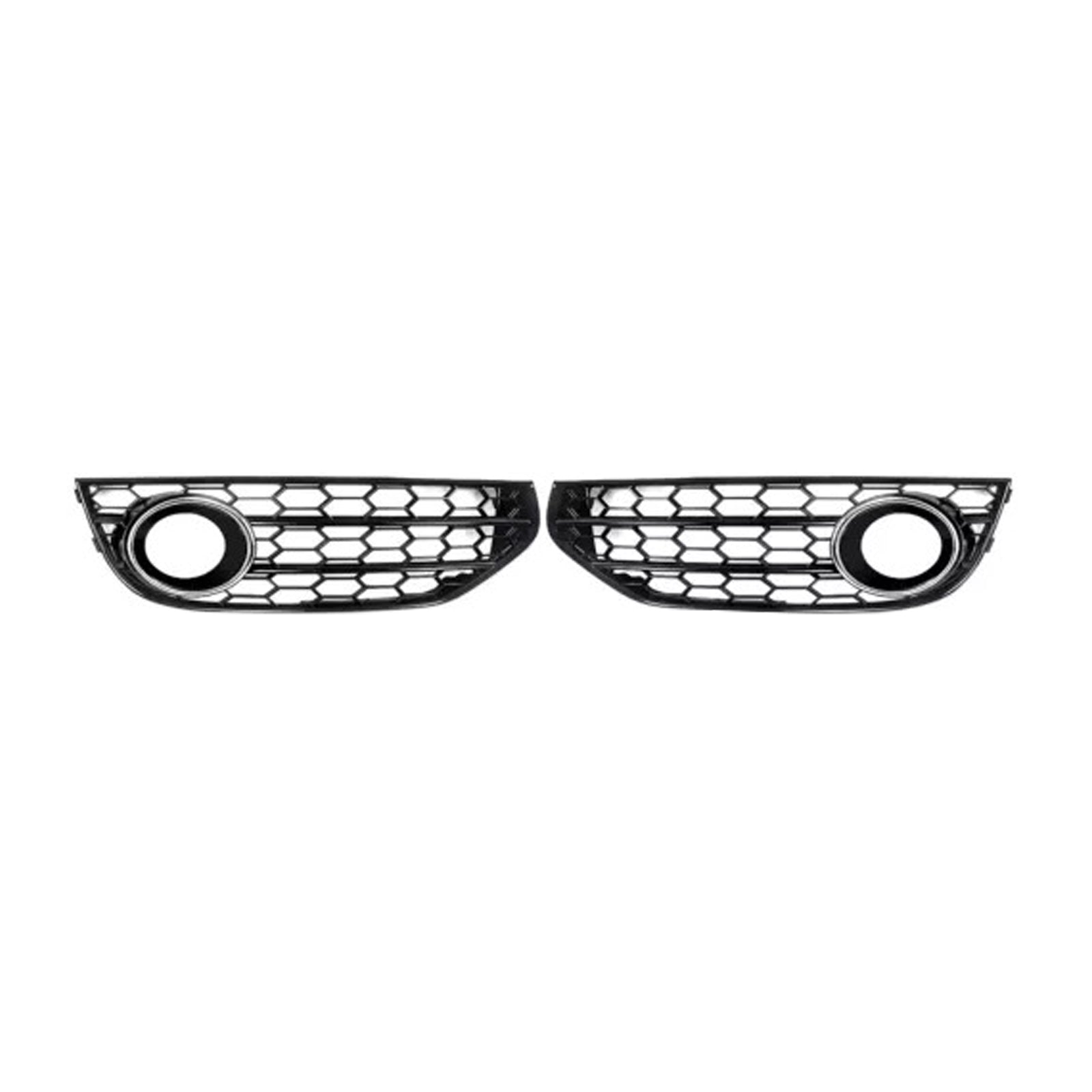 2010-2015 Audi A4 Allroad B8 Voorbumper Honingraat Mistgrille Cover Chroom