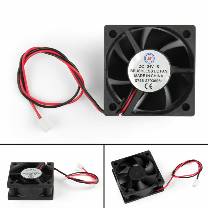 Pin 24V Brushless DC 5020s Cooler GE Geh?uselüfter Ventilator 50x50x20mm 2