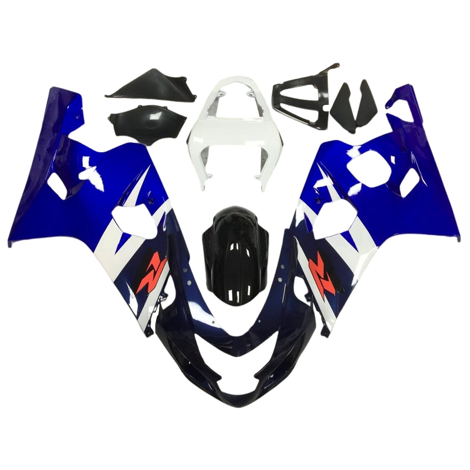 2004-2005 Suzuki GSXR 600/750 K4 Injection Fairing Kit Bodywork Plastic ABS