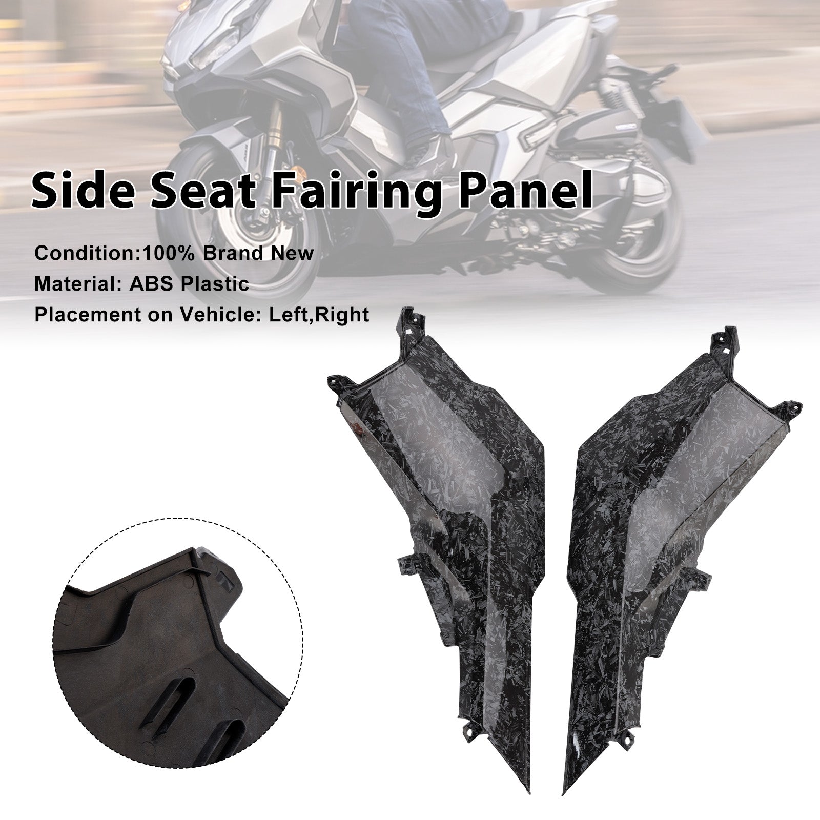 2022-2025 Honda ADV 350 Seat Side Cover Panel Fairing Cowl