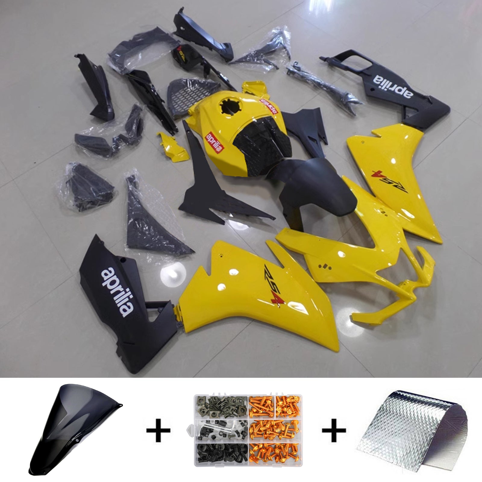 2012-2016 Aprilia RS4 125 50 Injection Fairing Kit Bodywork