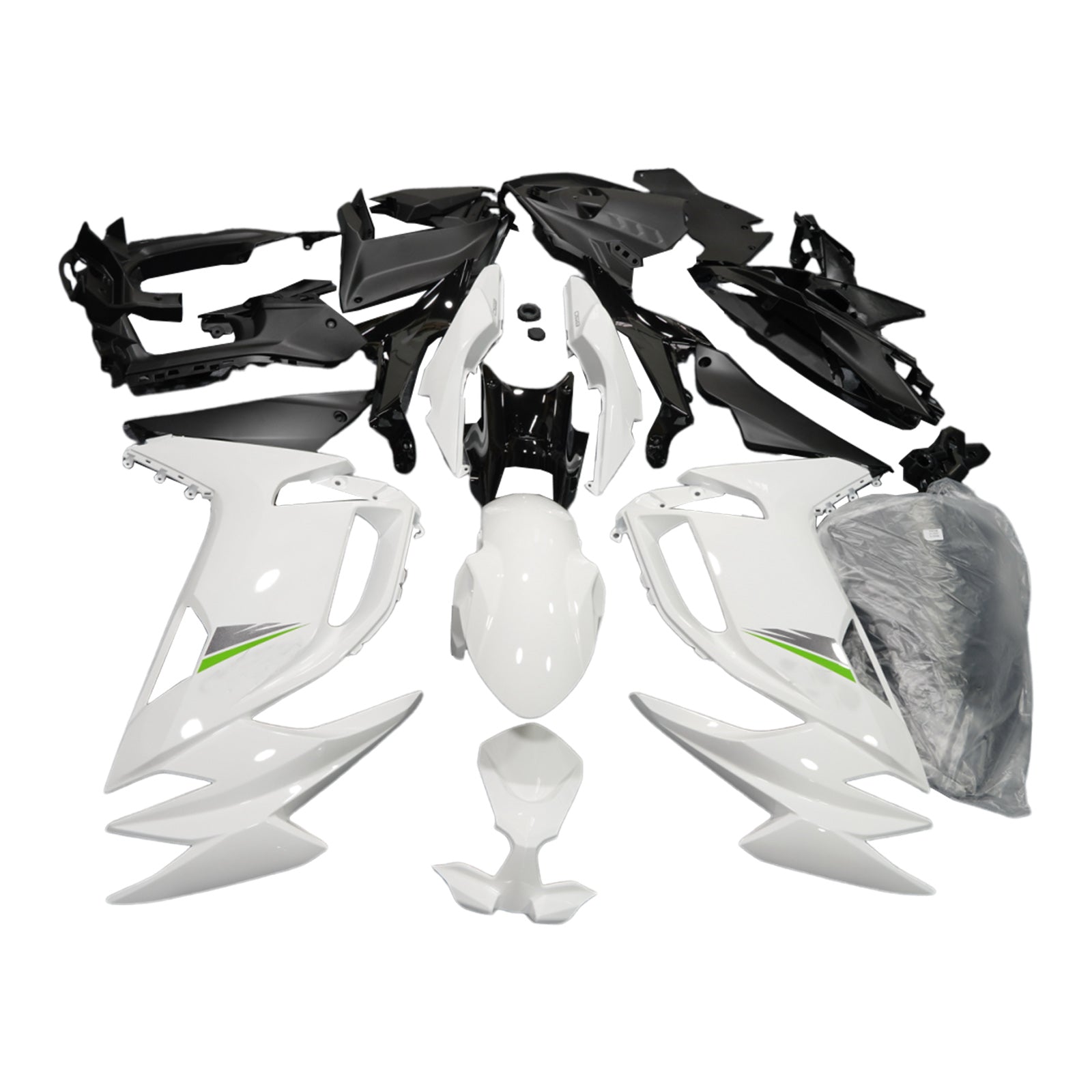 2020-2023 Kawasaki ER-6F 2020-2023 Ninja650 Kit de carénage d'injection carrosserie ABS