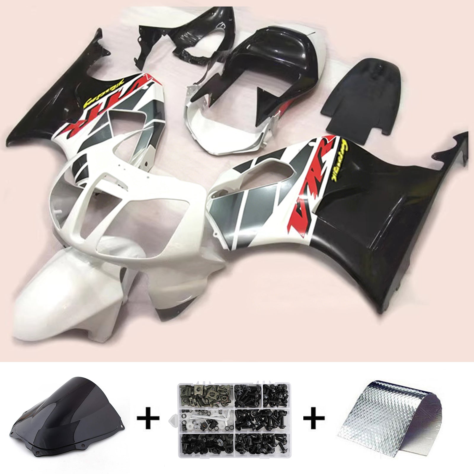 Injection Fairing Kit Bodywork Plastic ABS For Honda VTR1000 RC51 2000-2006