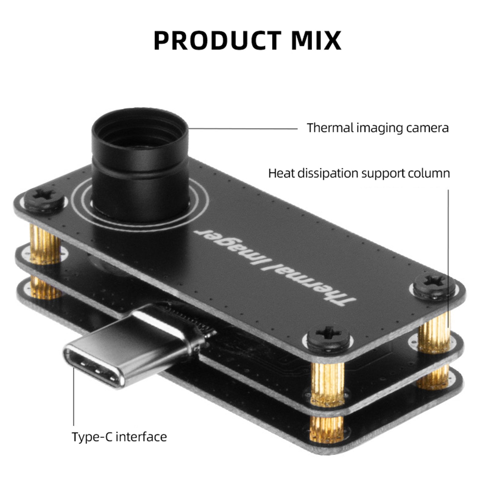 USB Type-C Thermal Imaging Camera For Android Mobile Phone Enhanced Features