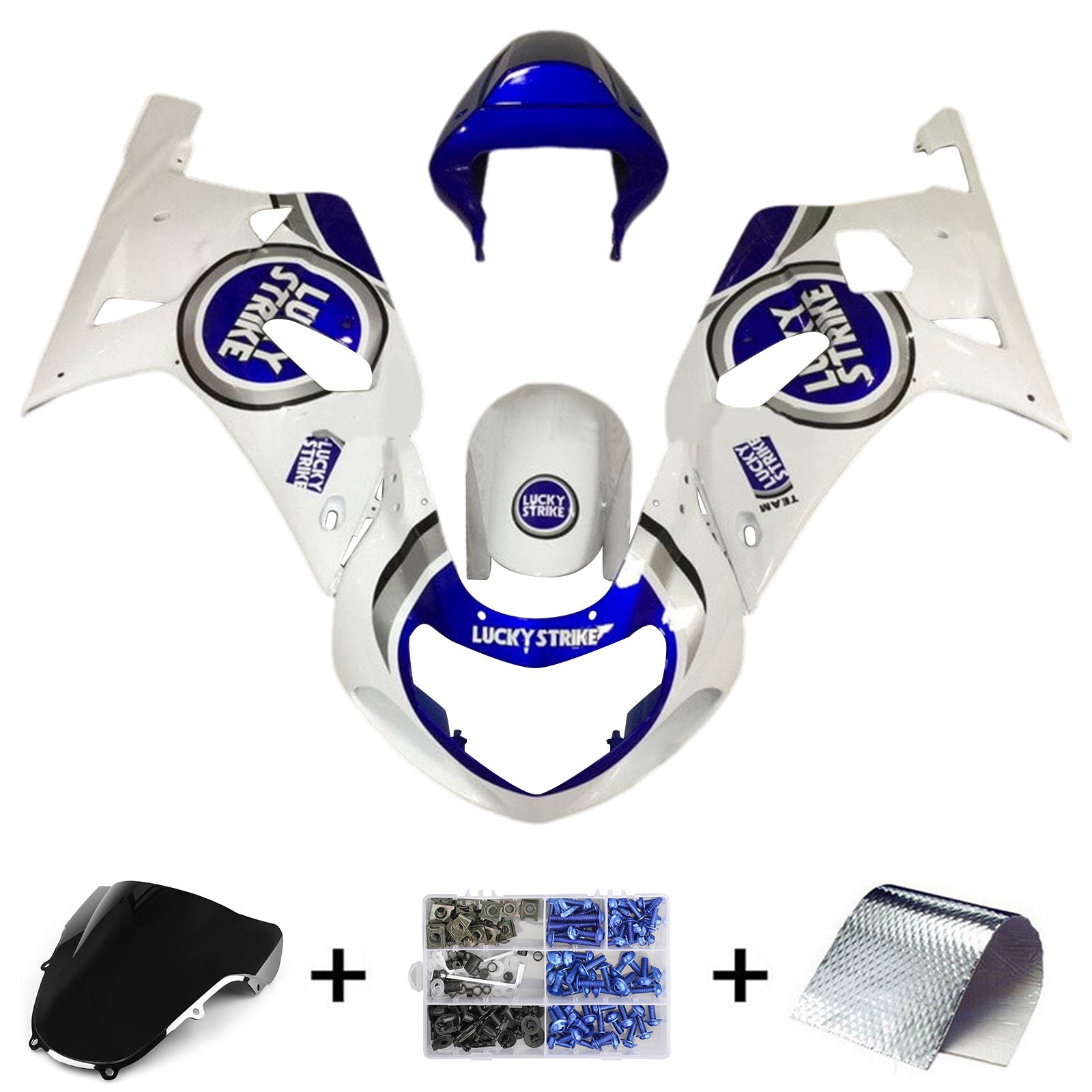 2001-2003 Suzuki GSXR600 2000-2003 GSXR750 K1 Injection Fairing Kit Bodywork