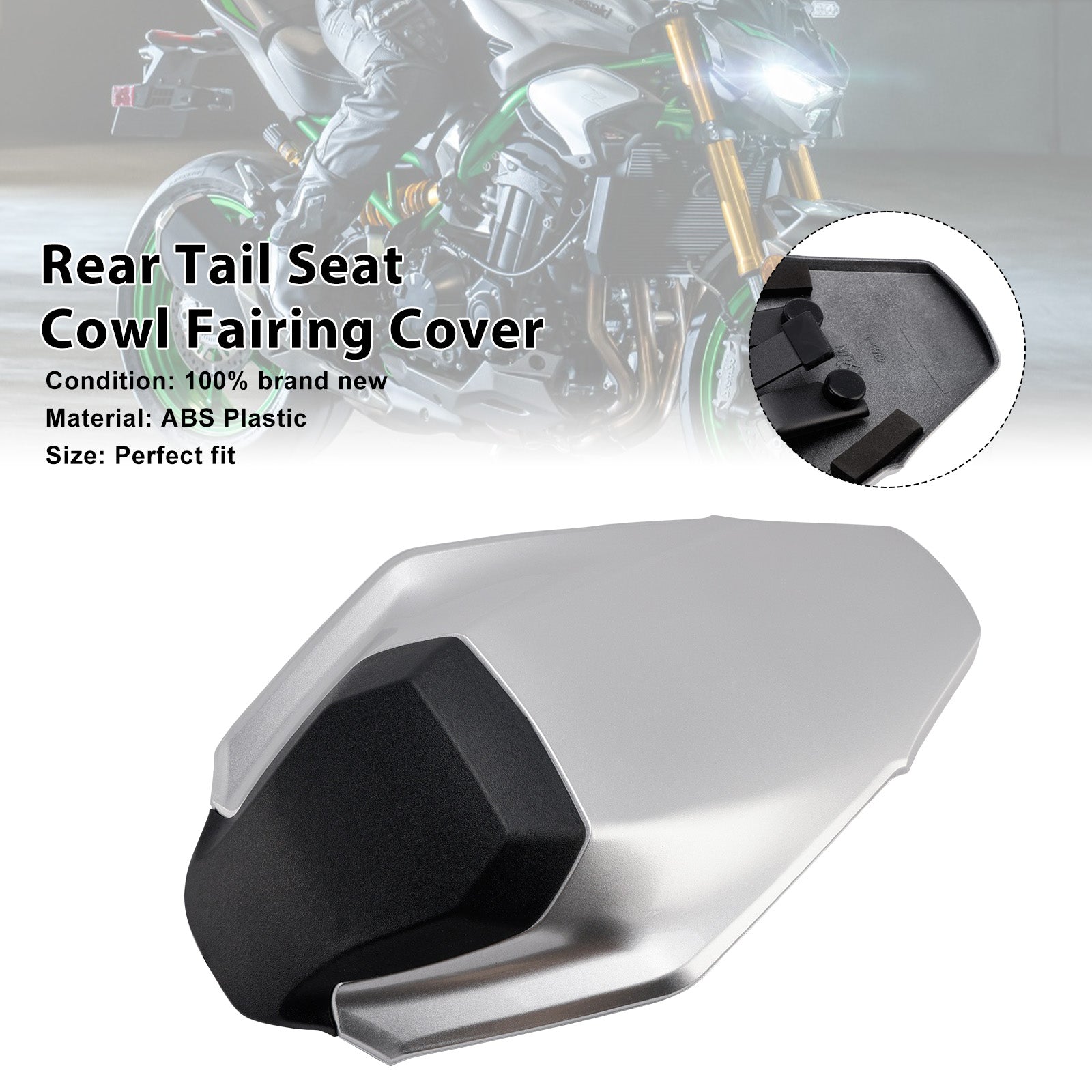 Rear Tail Seat Cowl Fairing Cover For Kawasaki Z900 Z900SE 2025-2026