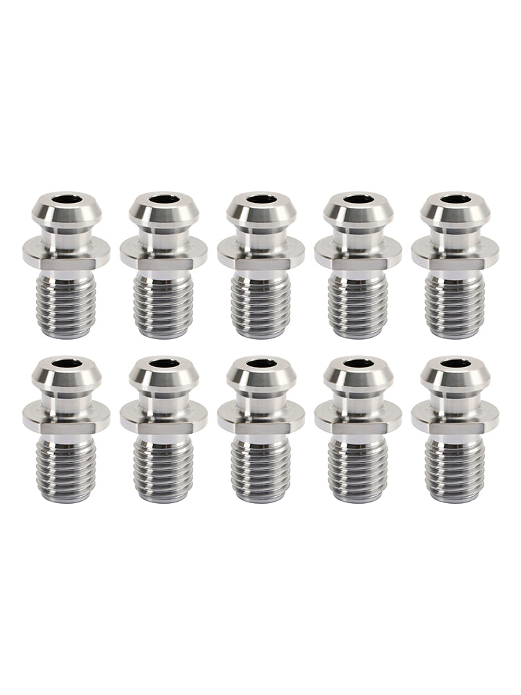 10 Pcs CAT50 45° 1.140" Pull Stud Retention Knob Fits For Mazak CNC