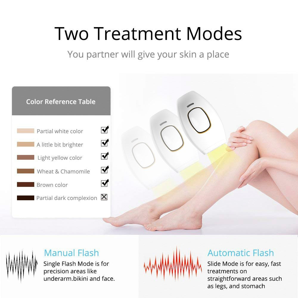 500000 Flashes IPL Laser Hair Removal Device Permanent Painless For Full Body WH