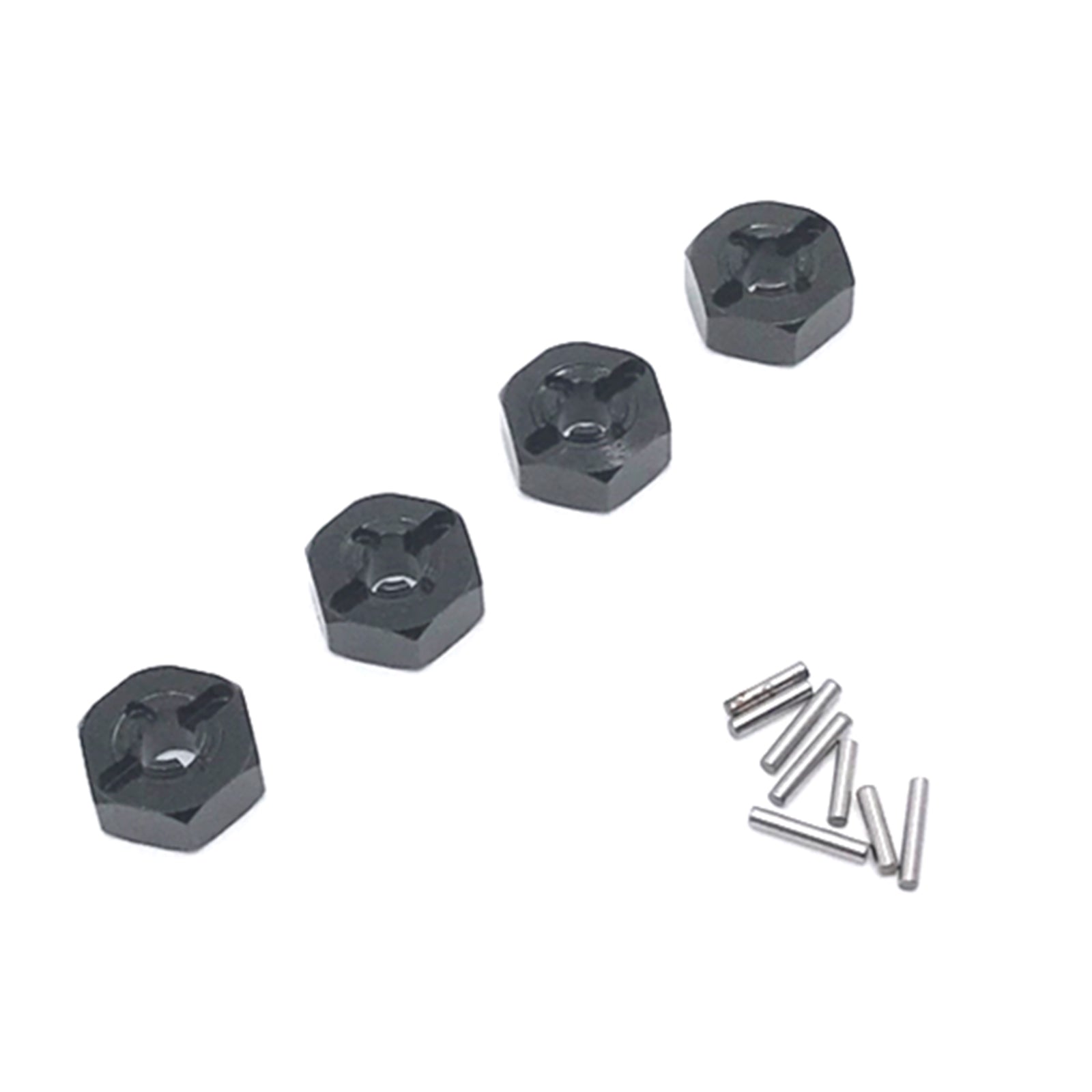 Pièces d'adaptateur hexagonal de moyeu de roue de 12mm pour Wltoys 124018 124019 144010 144001 144002