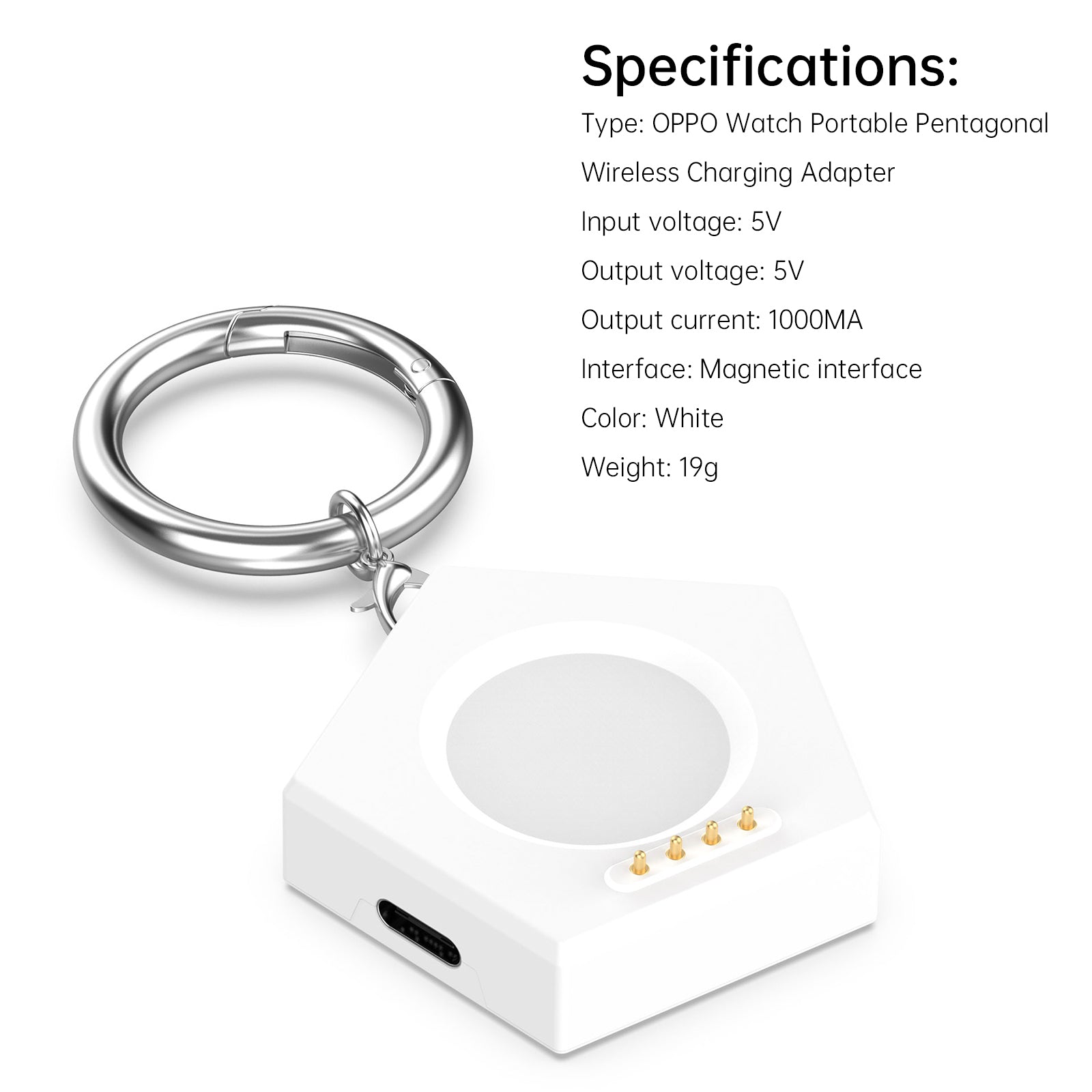 Nabíjacia nabíjačka na nabíjačke pre OnePlus Watch 3/2 Oppo Watch X2/X/4 Pro/3/3 Pro