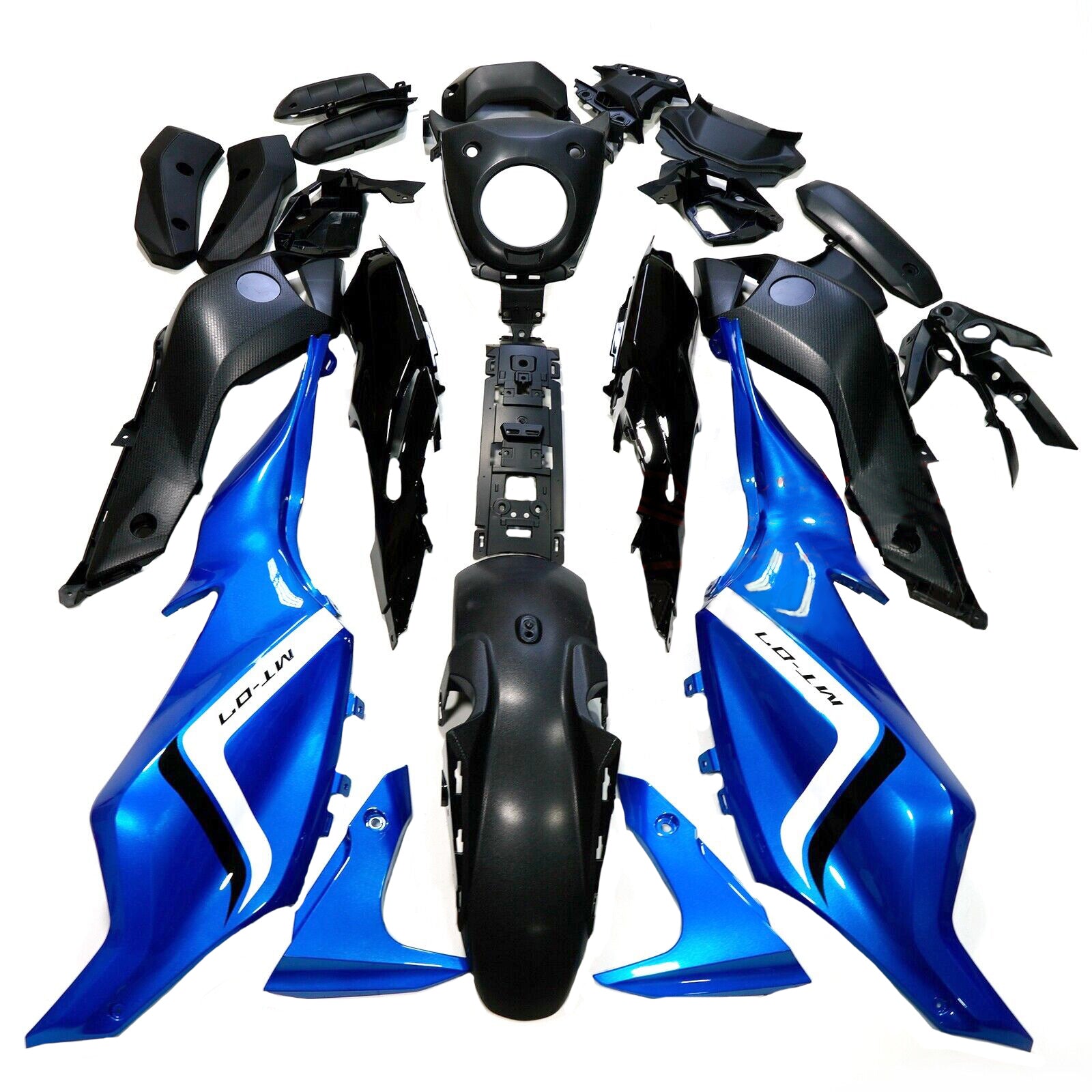 2012-2017 Yamaha MT-07 FZ-07 Injection Fairing Kit Bodywork Plastic ABS