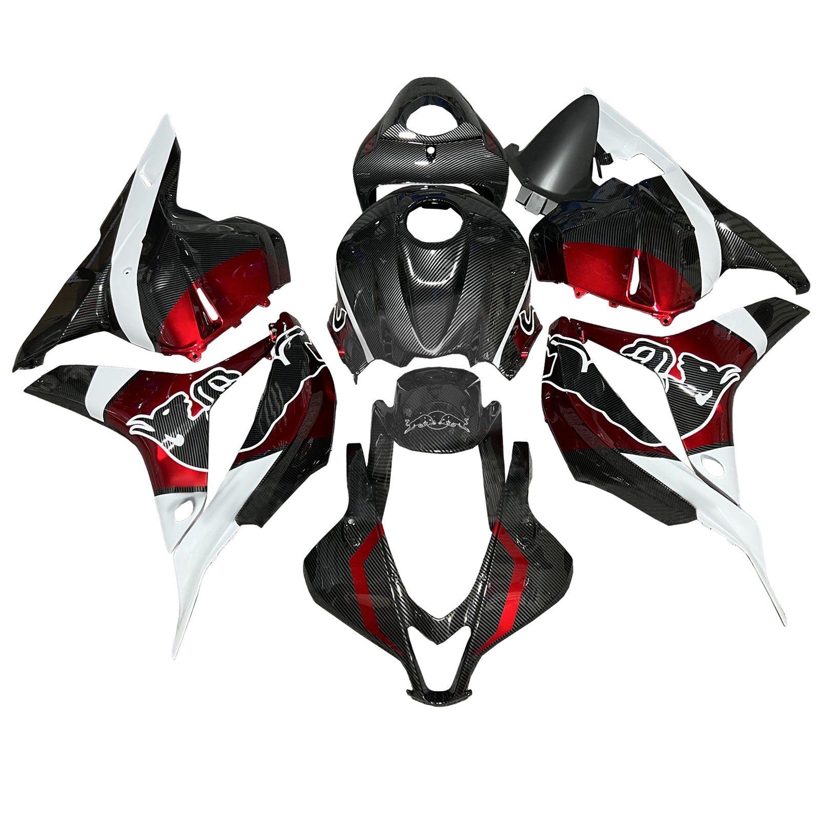 Injektionsmässa Kit Bodywork Plastic ABS för Honda CBR600RR 2009-2012 F5